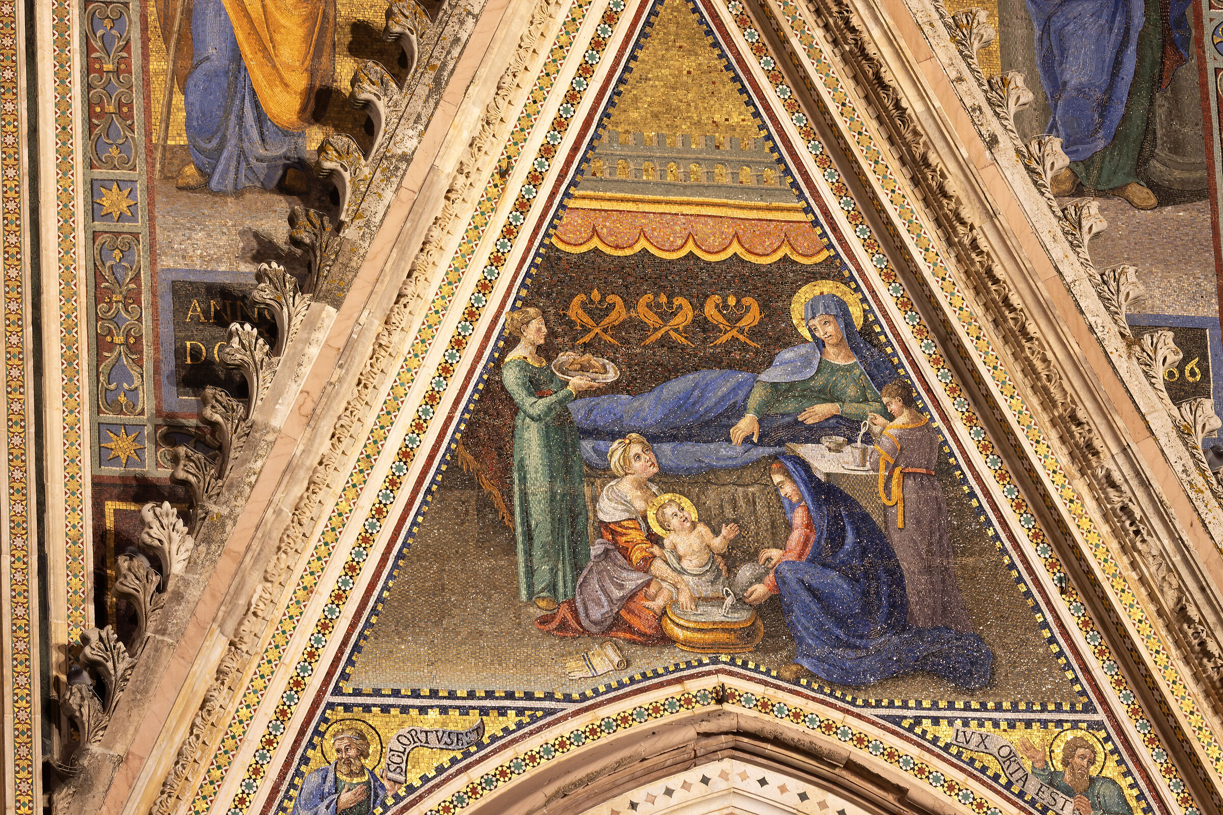 Particolari del duomo di Orvieto