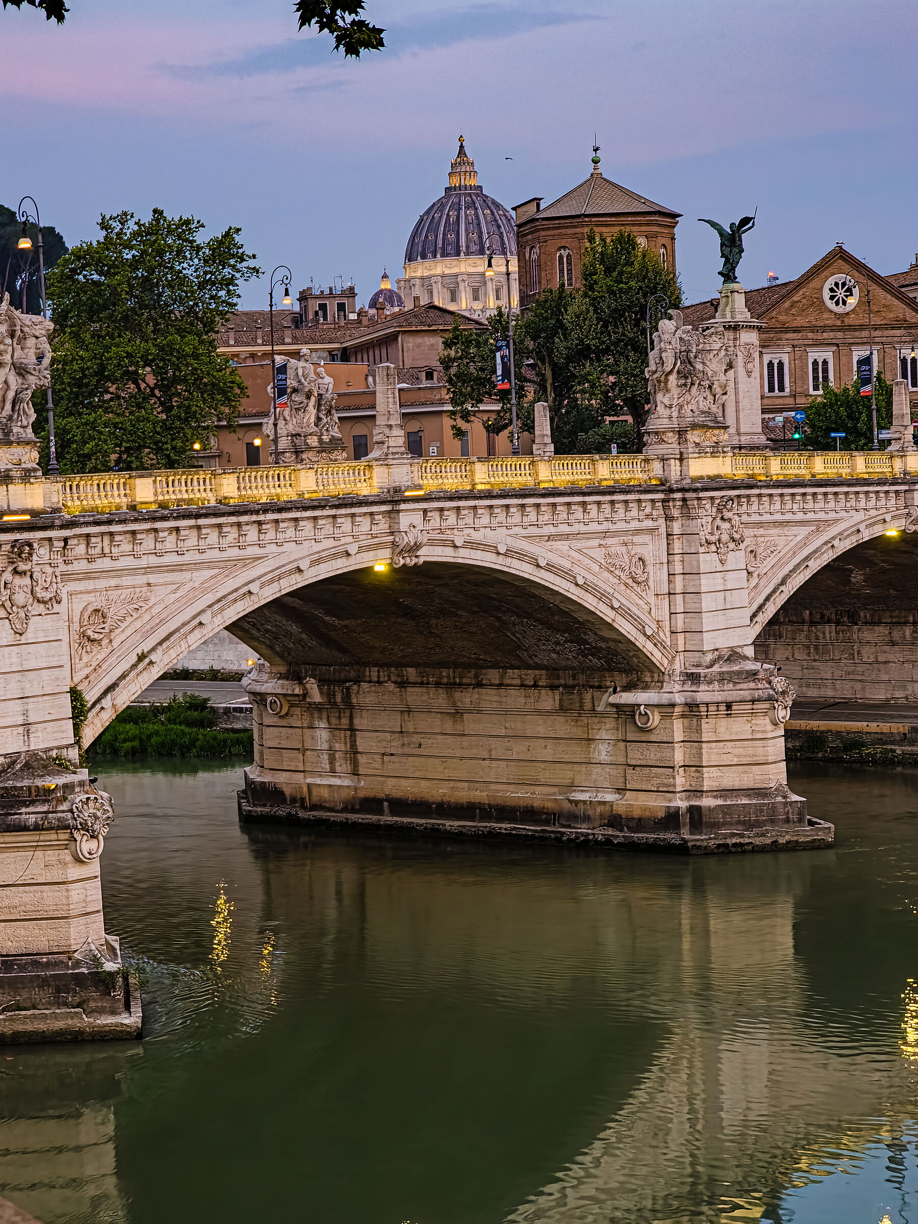 Ponte Vittorio Emanuele ii alle 5,30