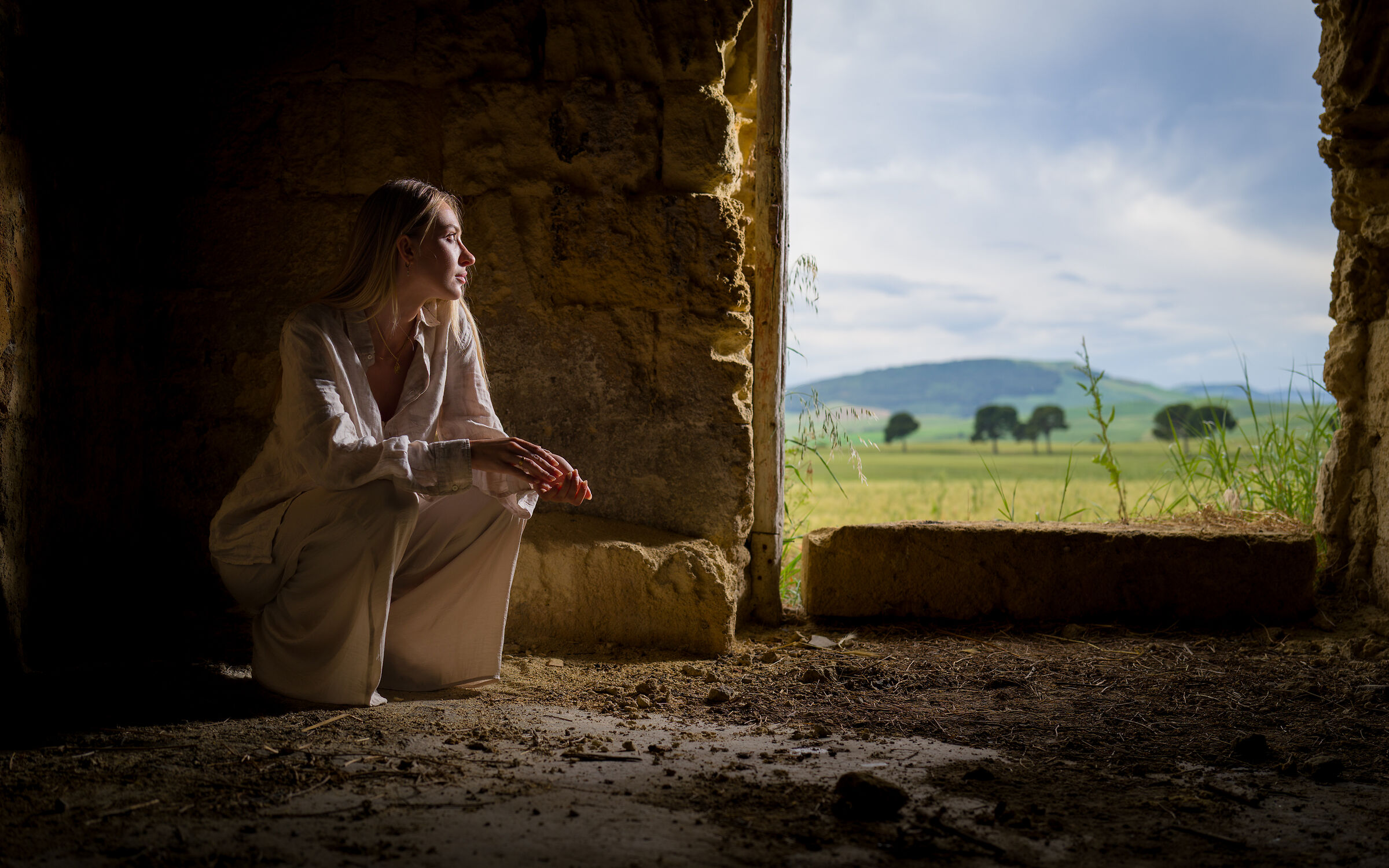 Morgana - waiting for the rain to pass by