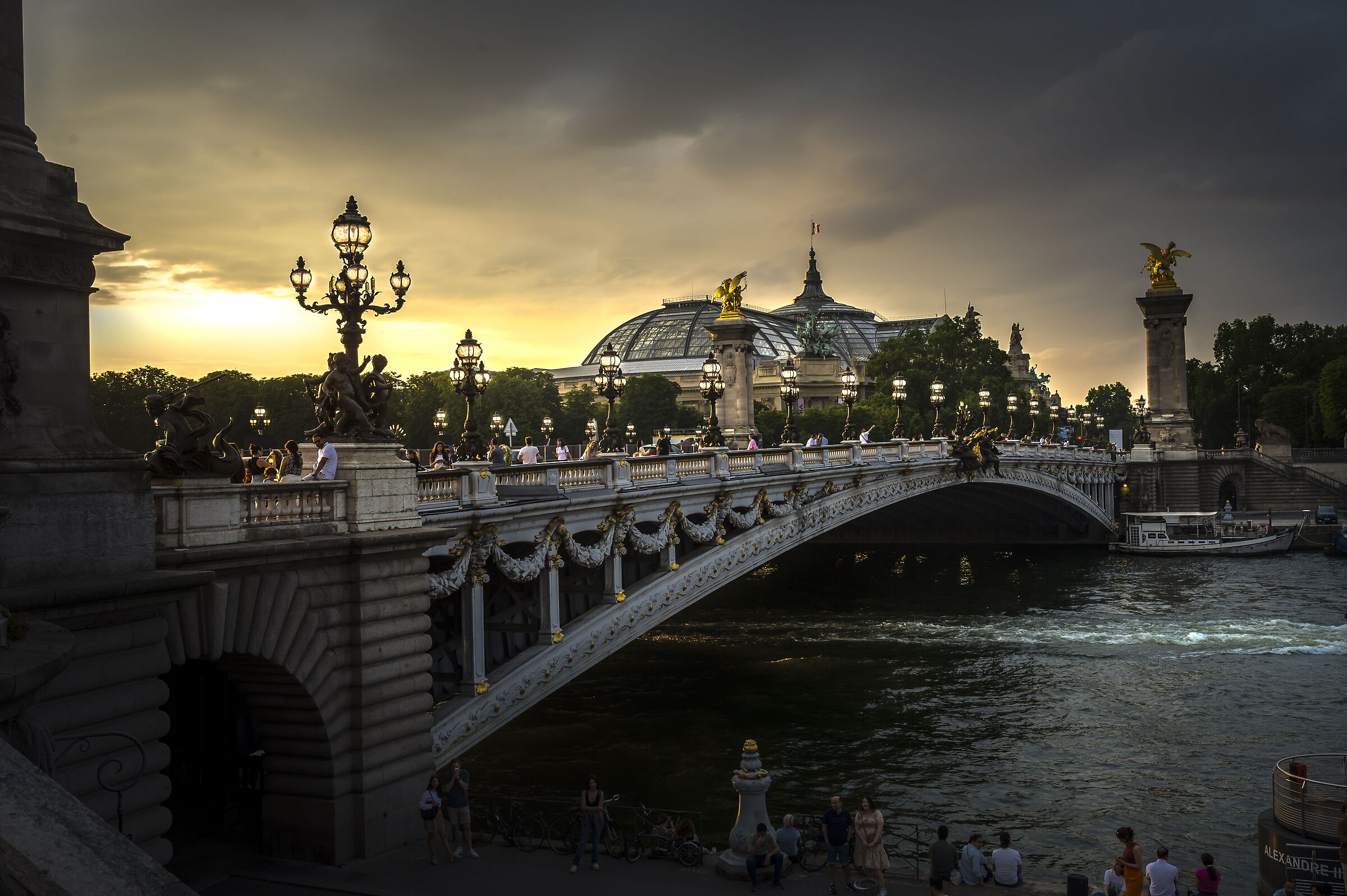 Paris, Pont Alexandre III