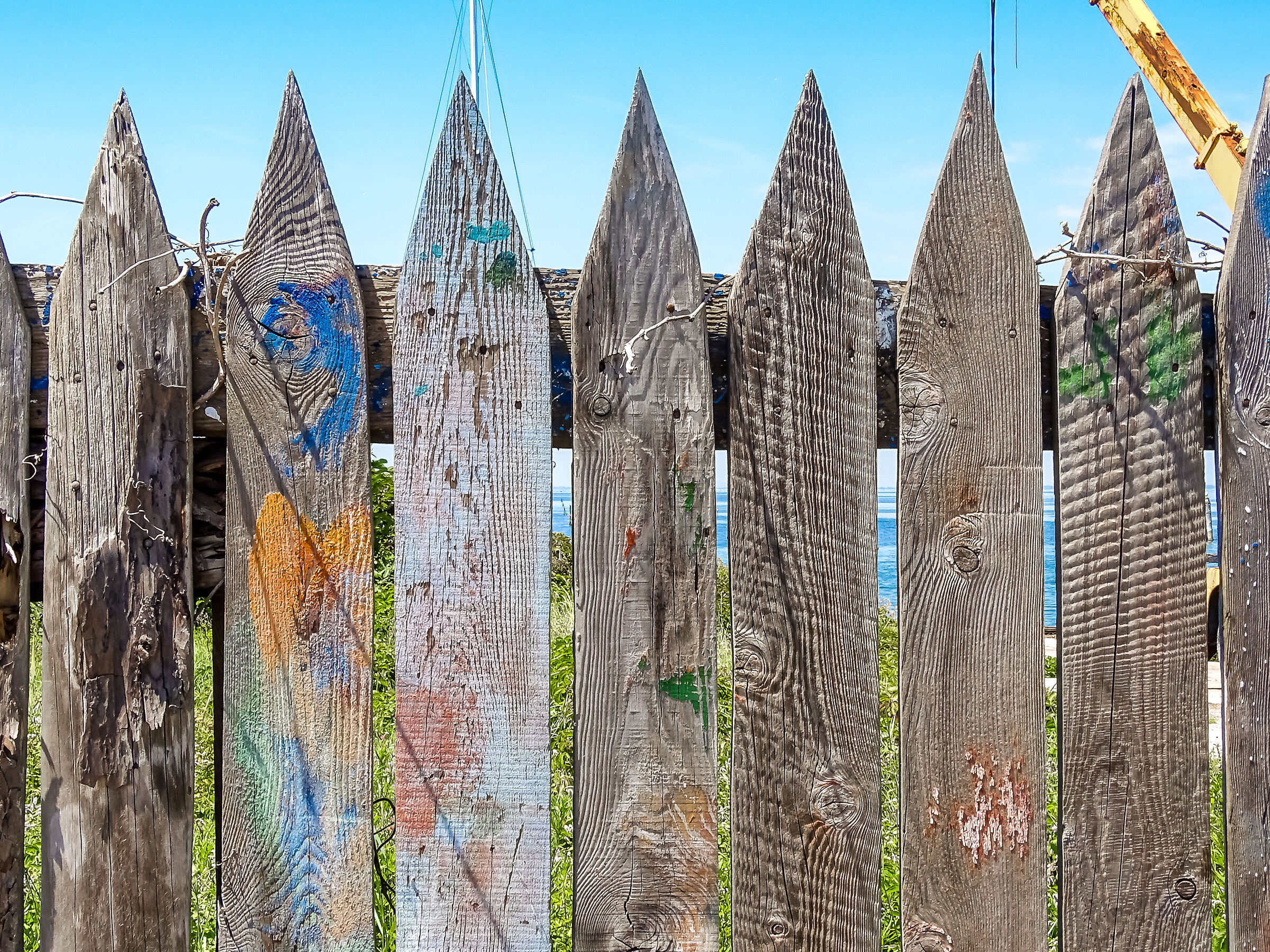 Steccato a Pellestrina (Ve).