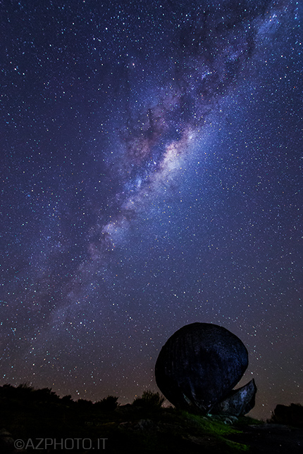 Milky way from Perth Hills