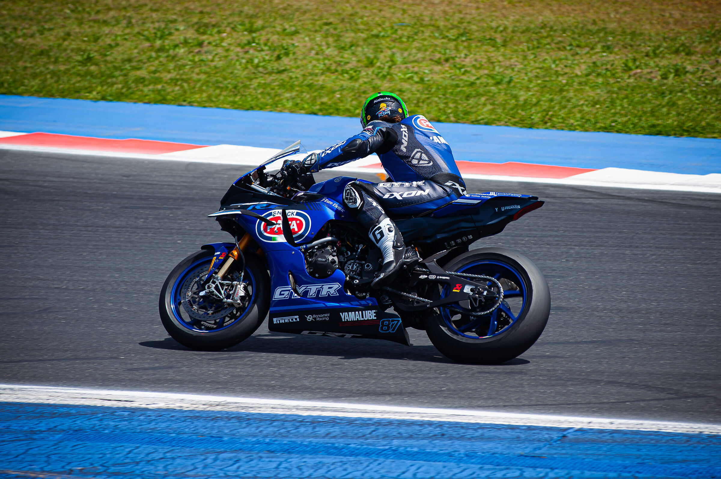 Remy Gardner Super Bike Misano Test