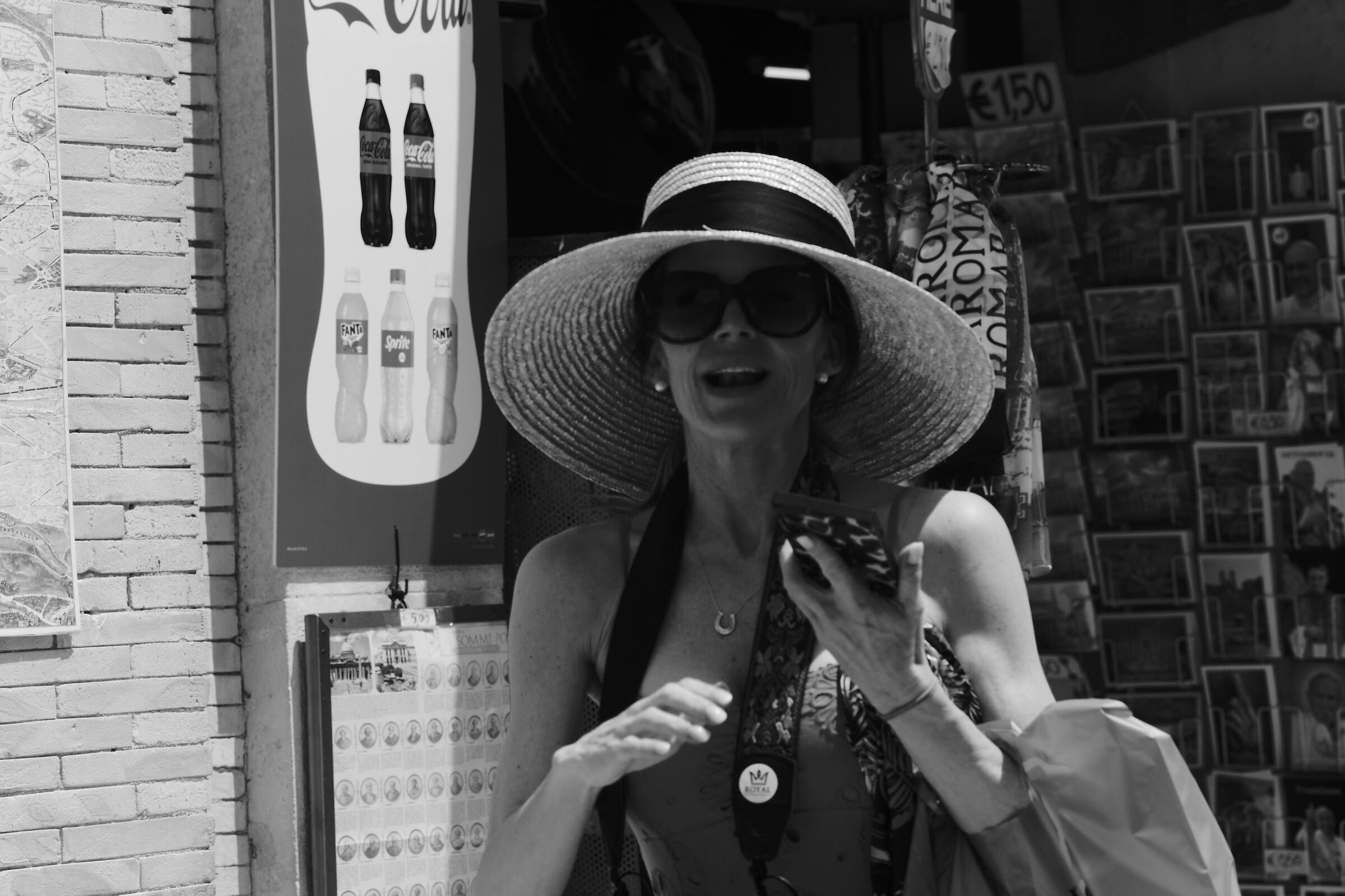 THE BEAUTIFUL AMERICAN LADY IN ROME