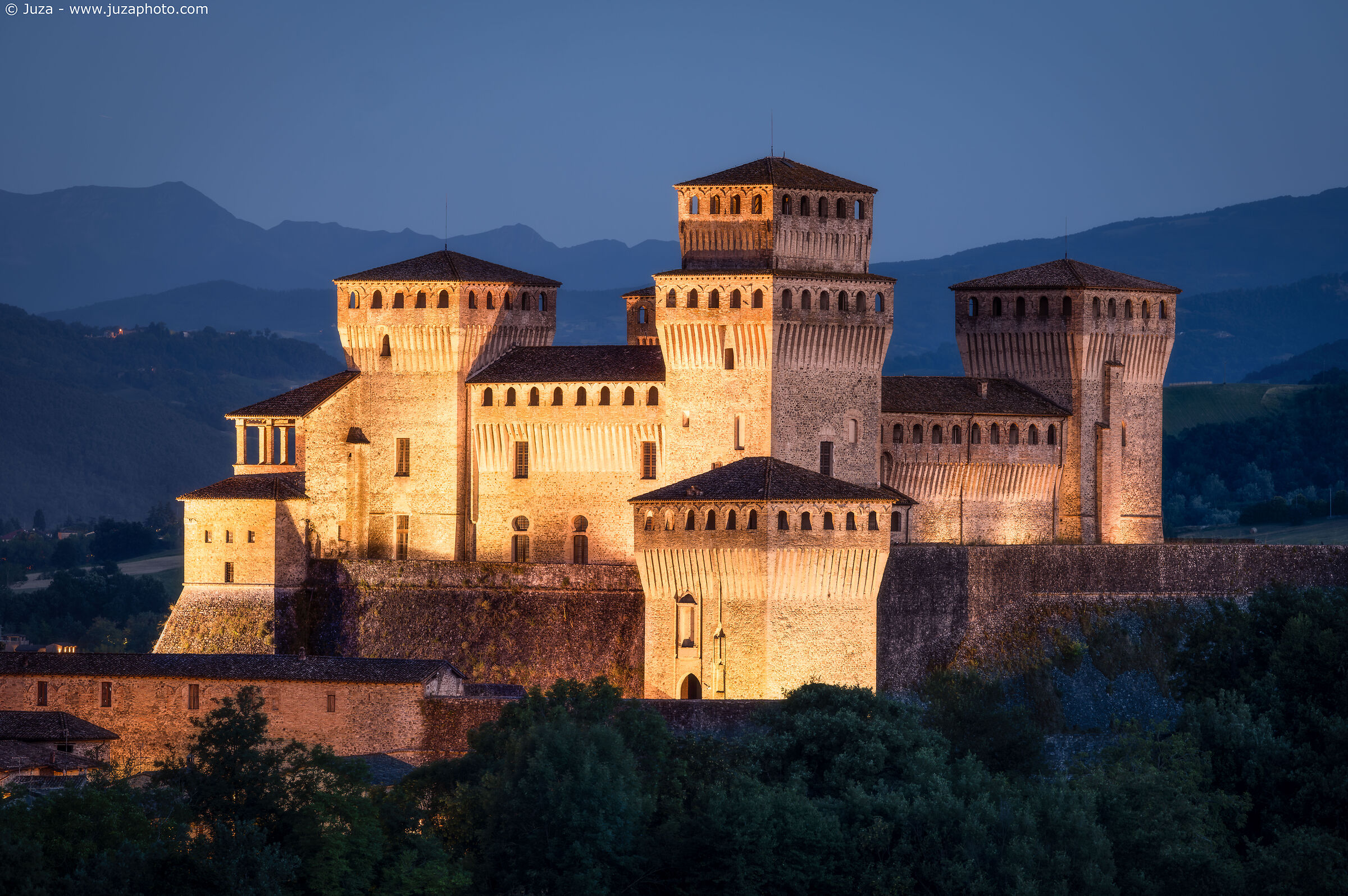 Castello di Torrechiara, giugno 2025