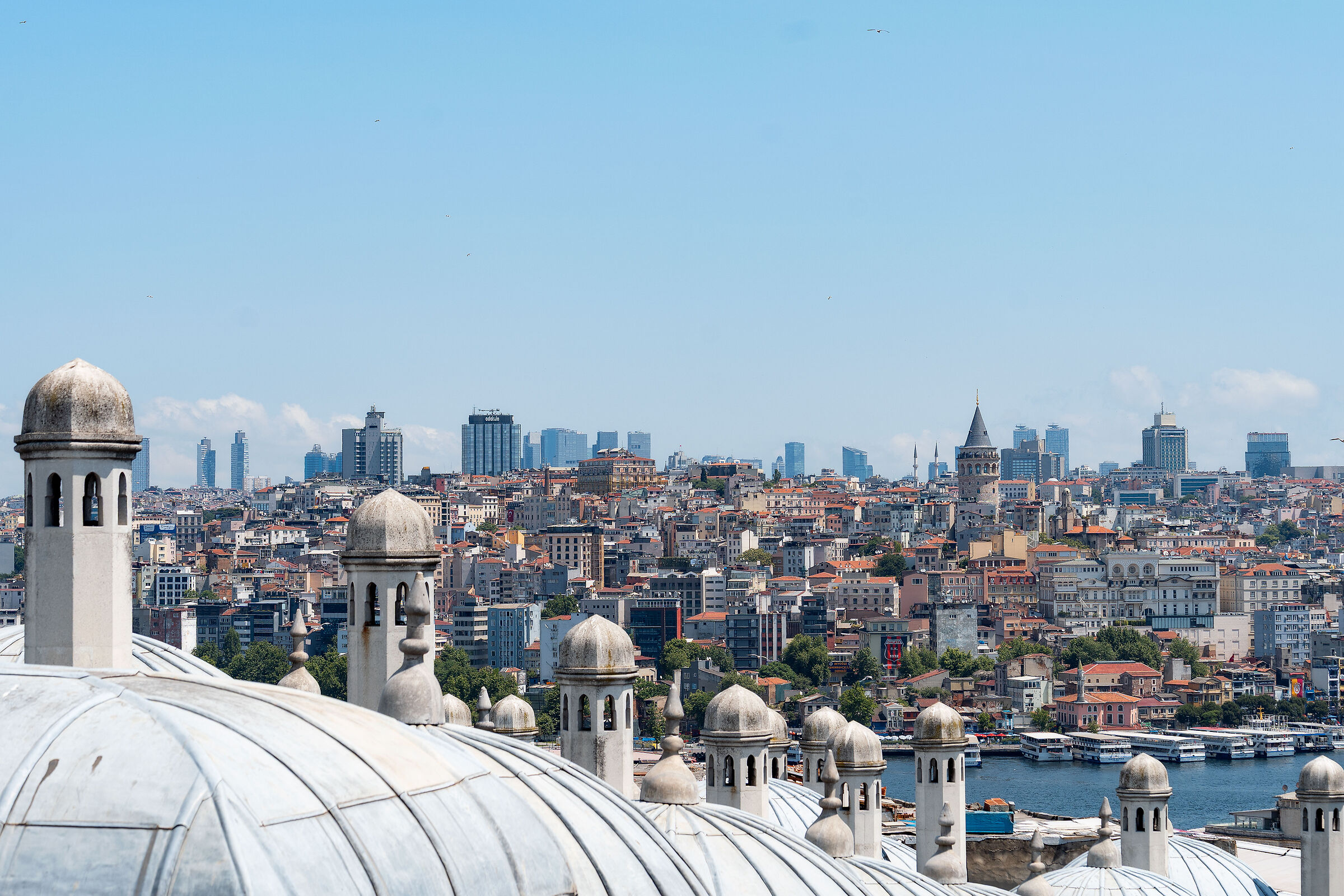 Istanbul roofs