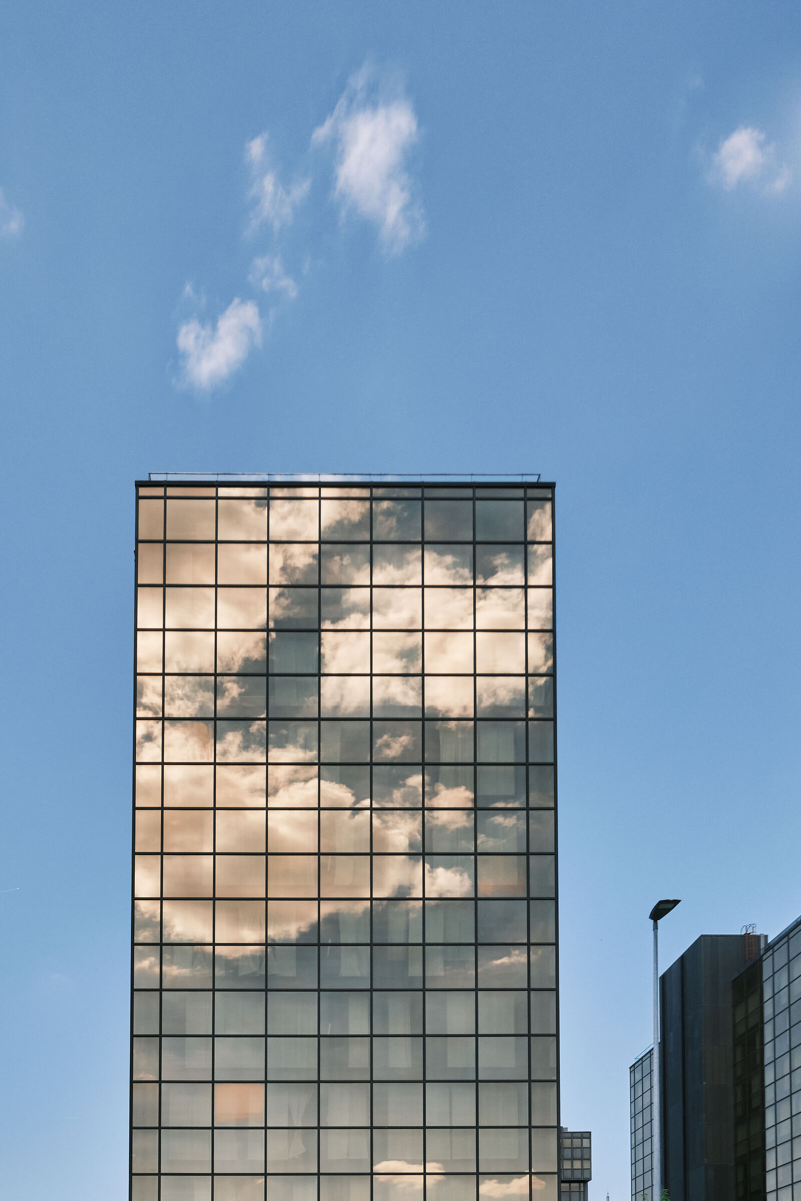 The clouds in a cage