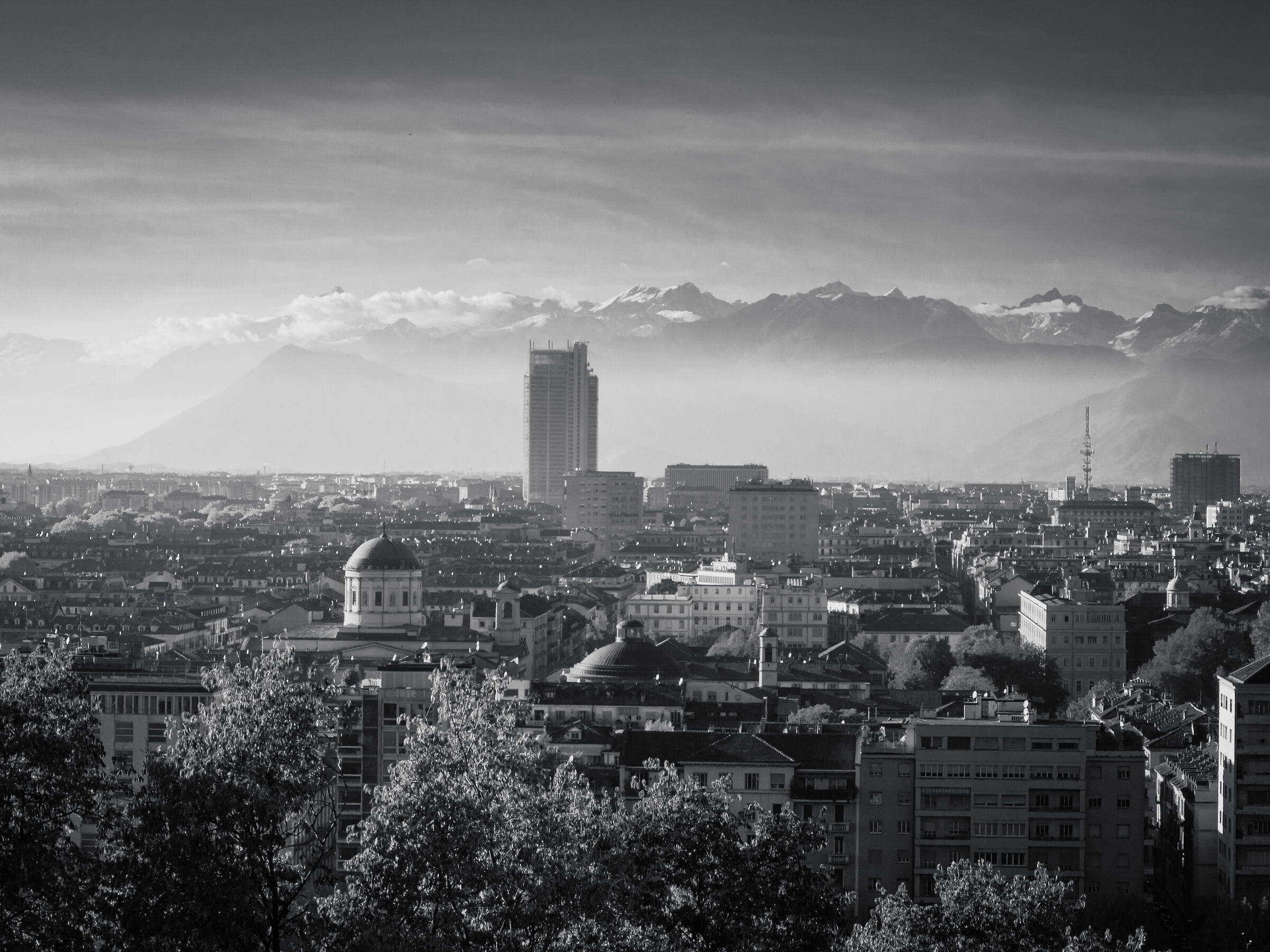 Vista su Torino