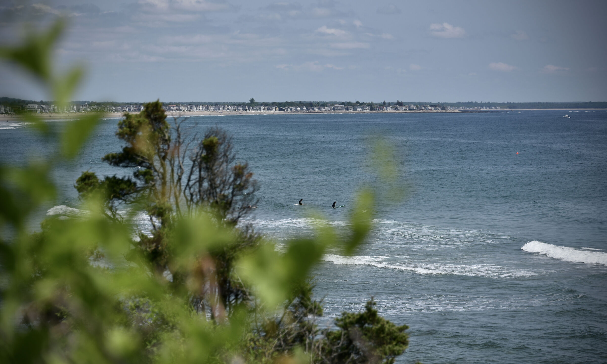 Spiaggia del Maine a giugno di quest'anno 2025