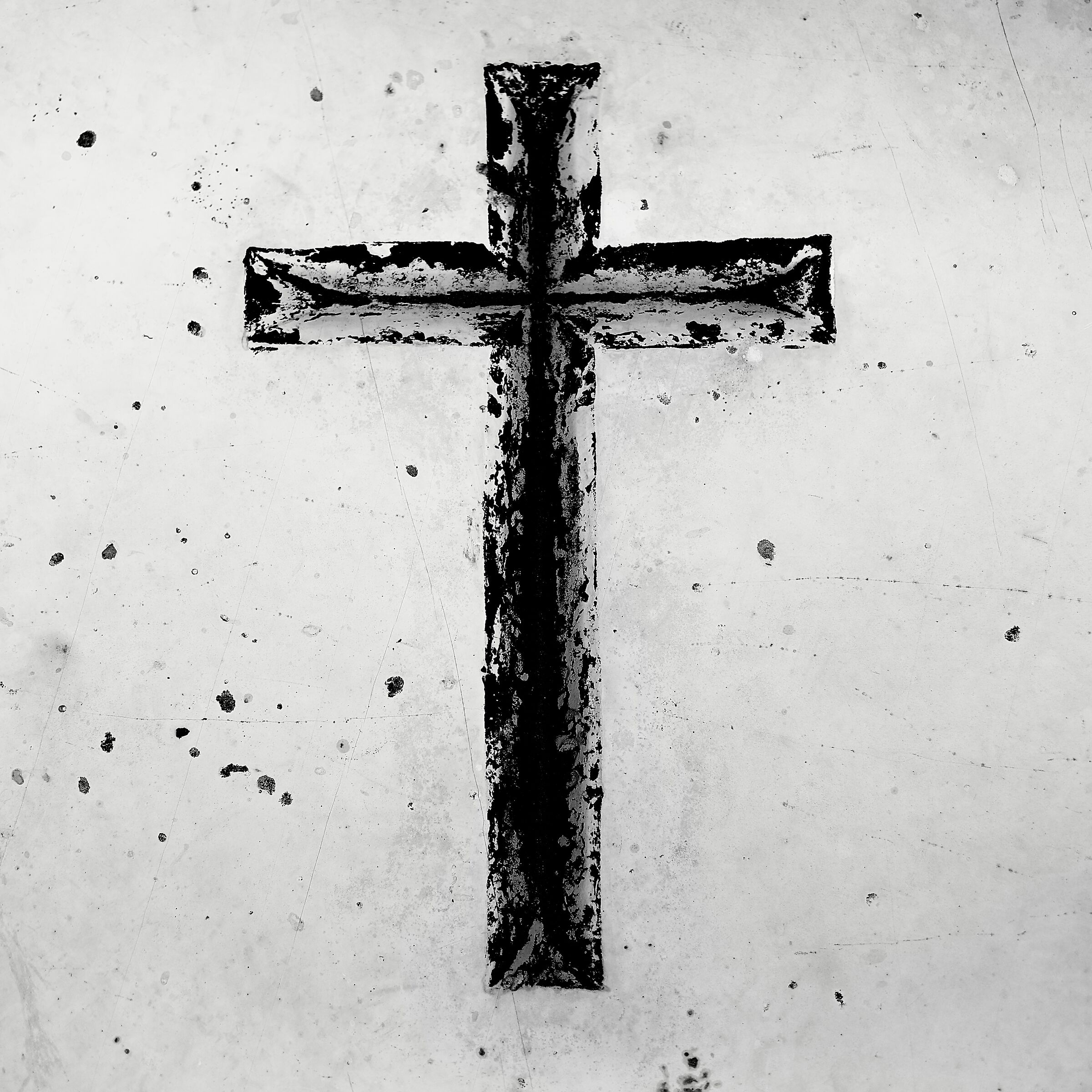 A cross. Nothing else. But that's enough.