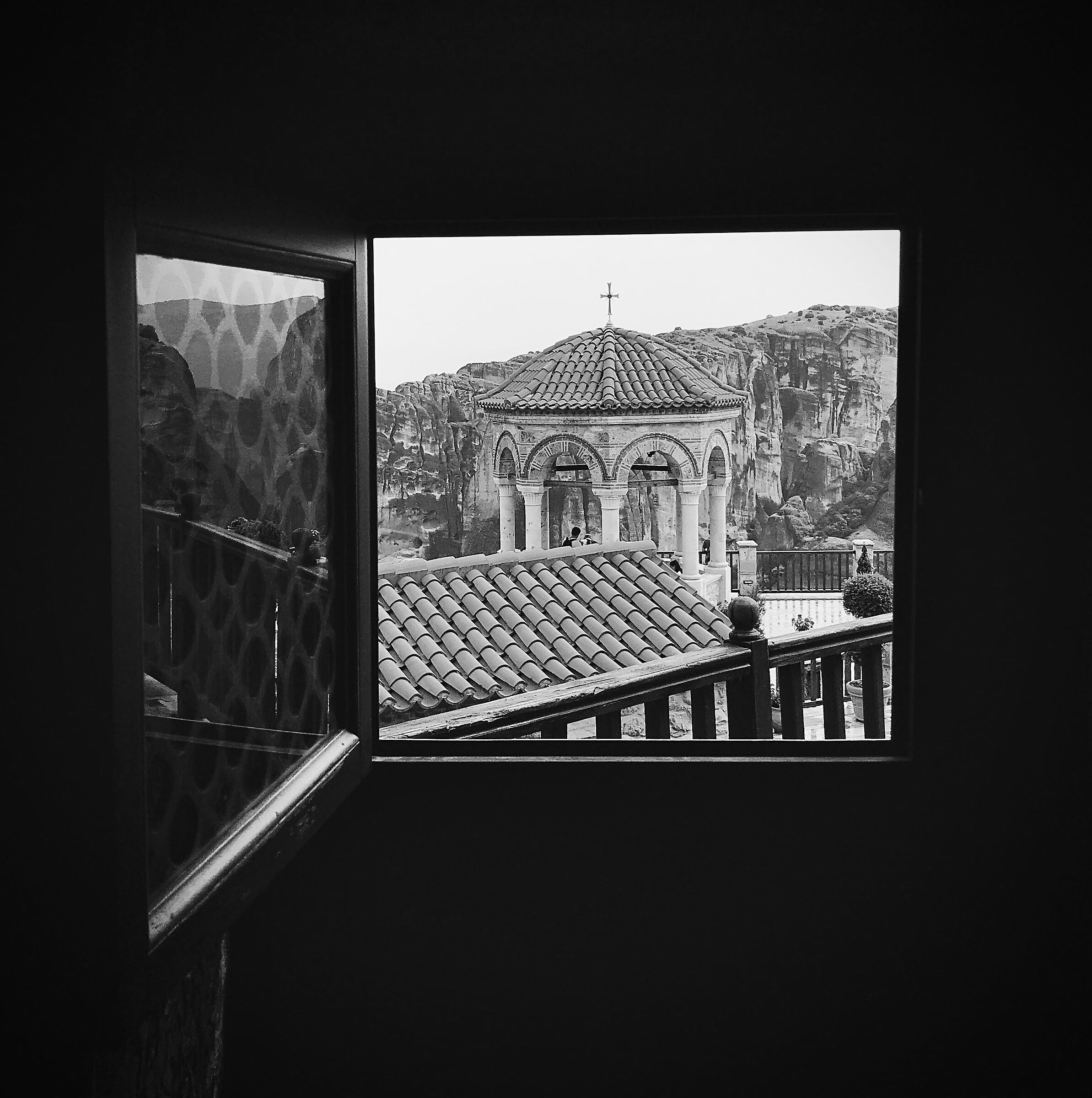 The world outside, faith inside. Or the other way around?