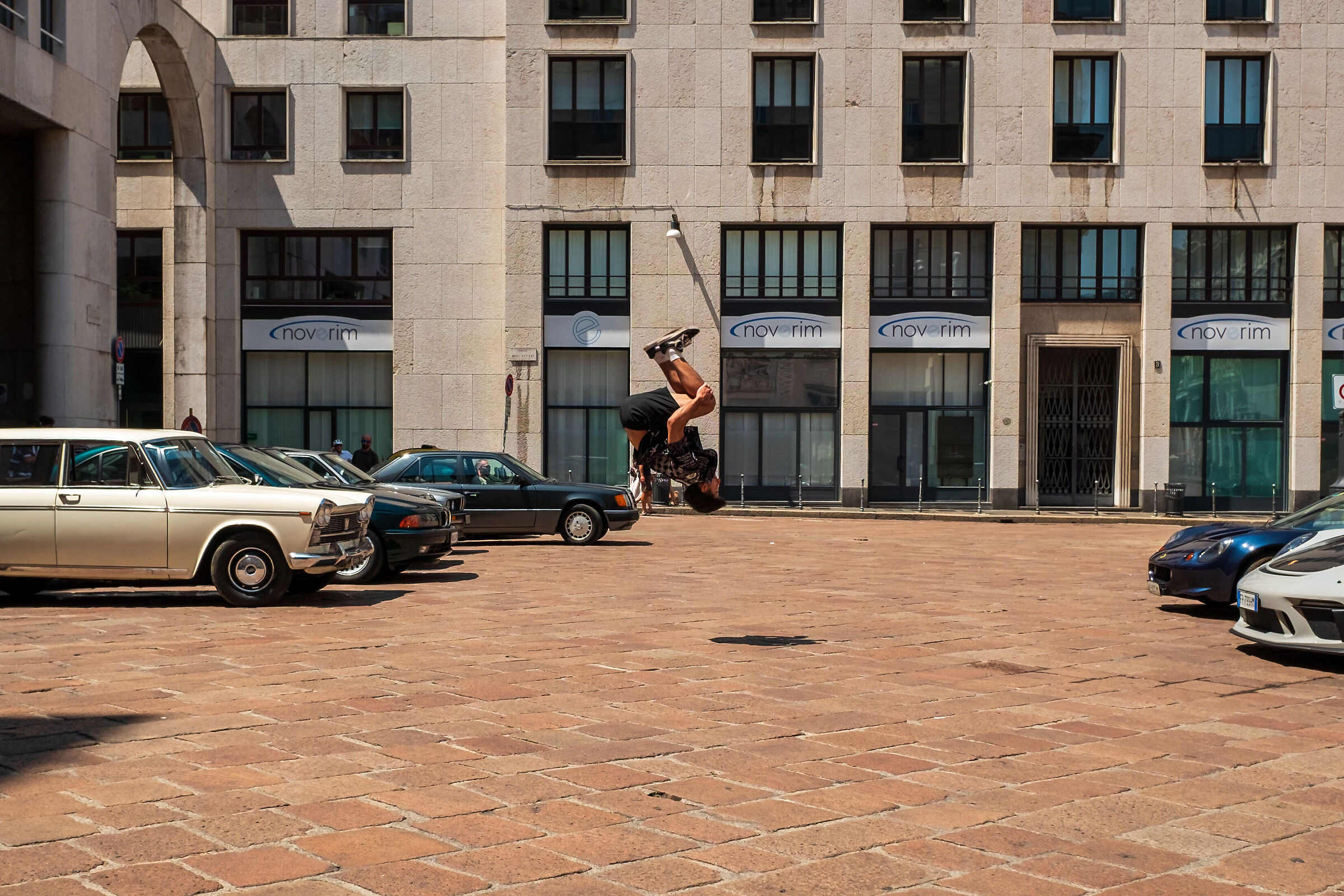 uA jump to the square