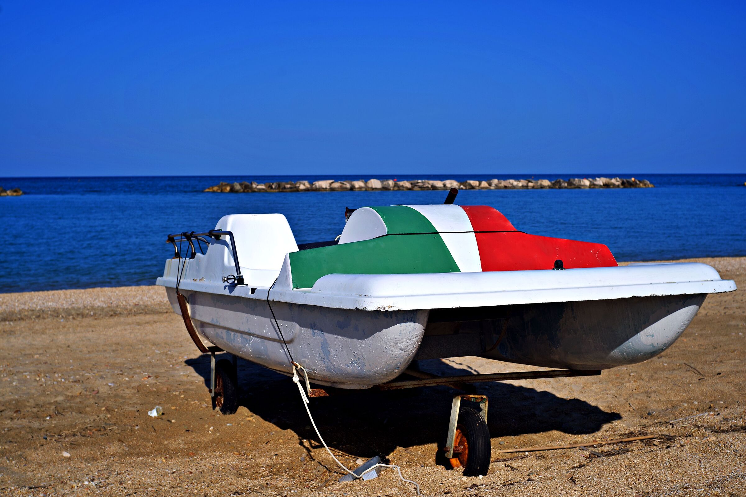 La barca tricolore