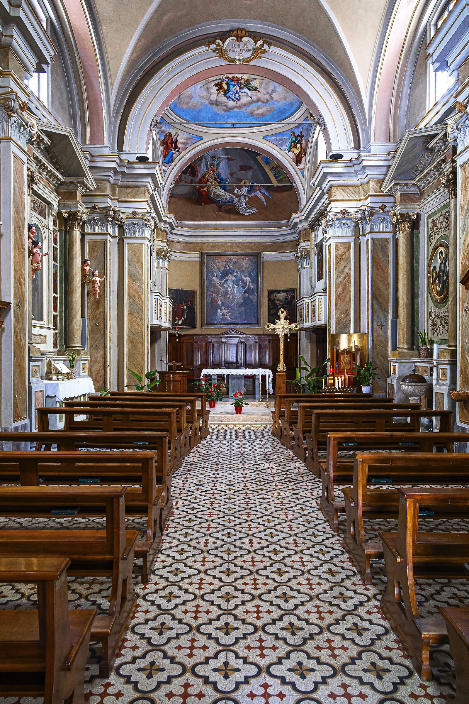 Clanezzo - chiesa di San Gottardo