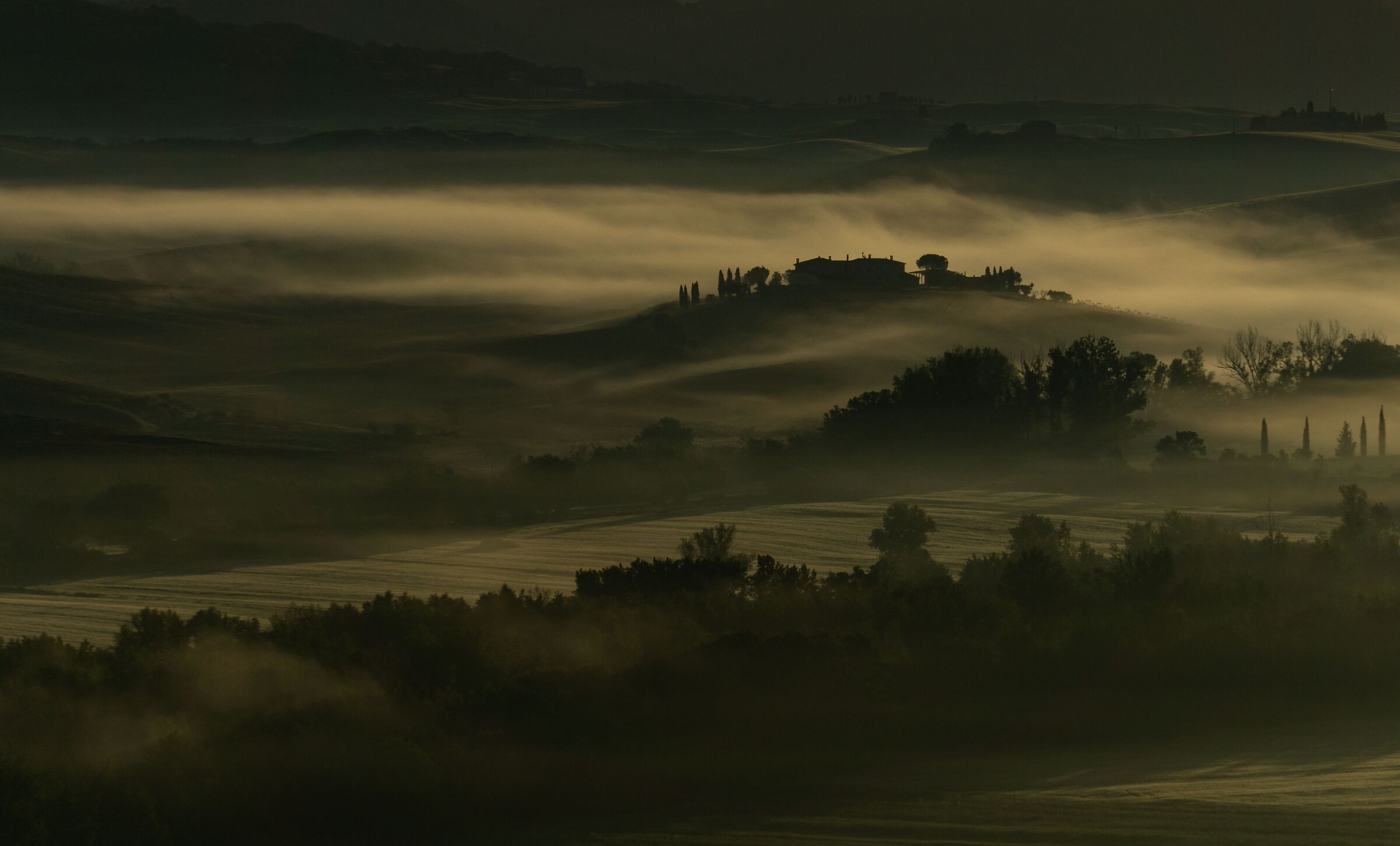 Dreaming in Val d'Orcia
