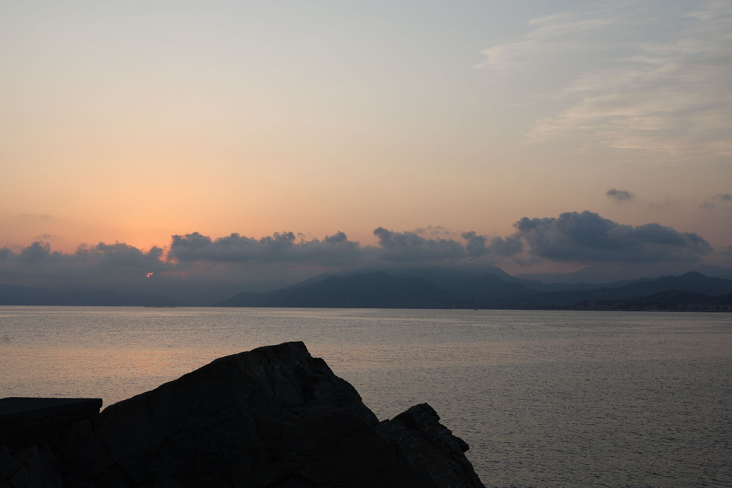 Sunset in Sestri Levante