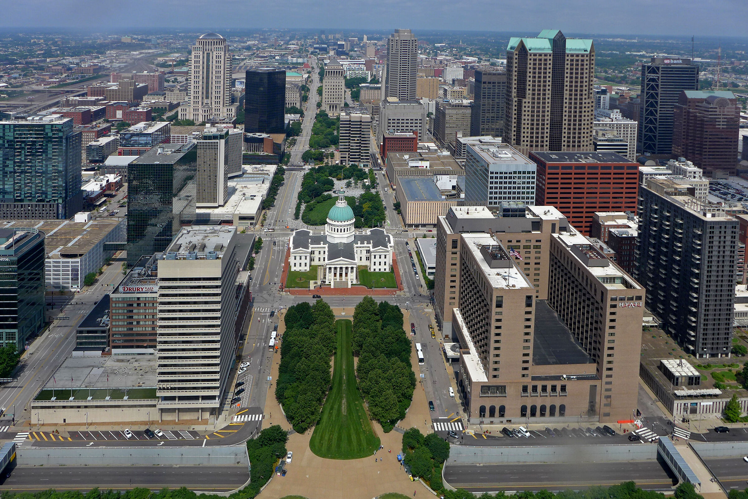 Panorama from the Arch