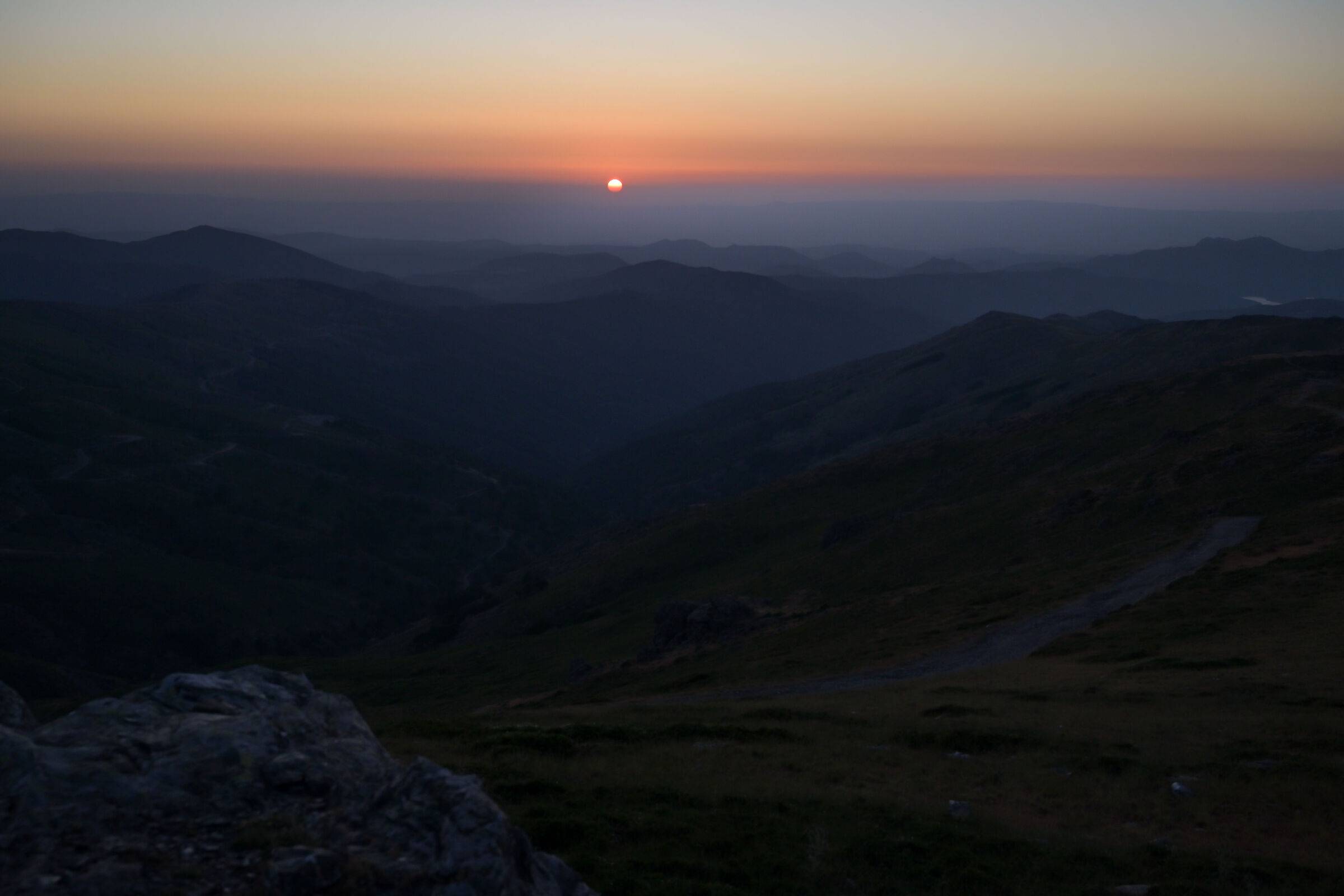 Tramonto dal Bruncuspina