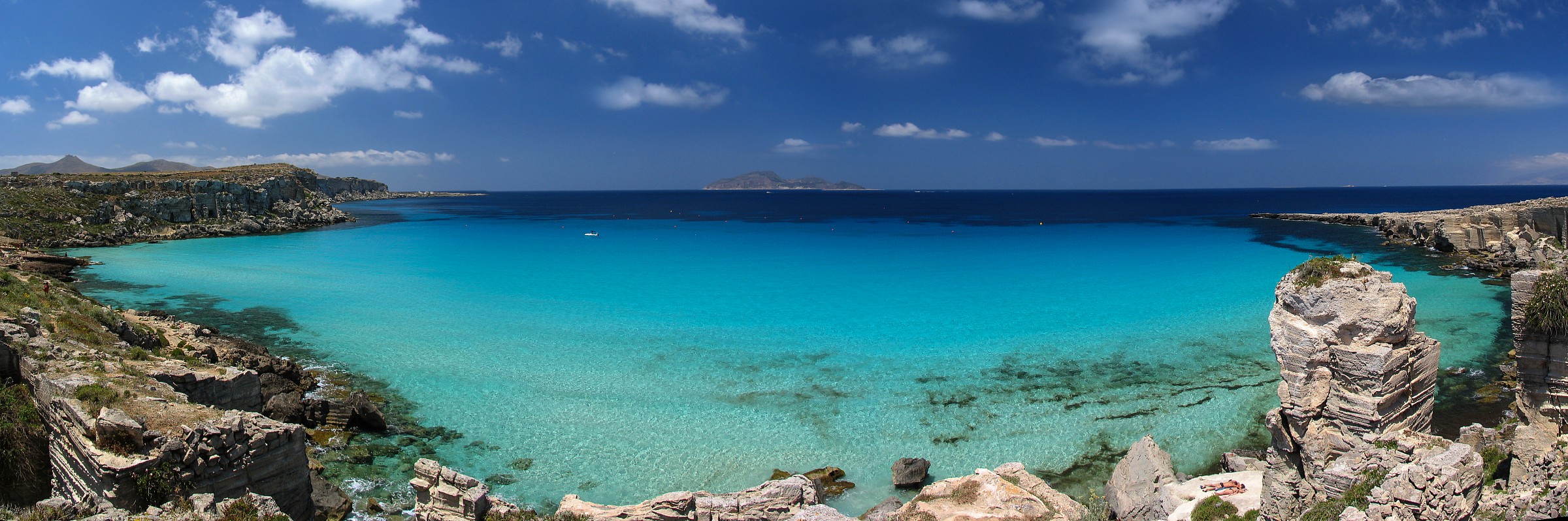Favignana: cala Red