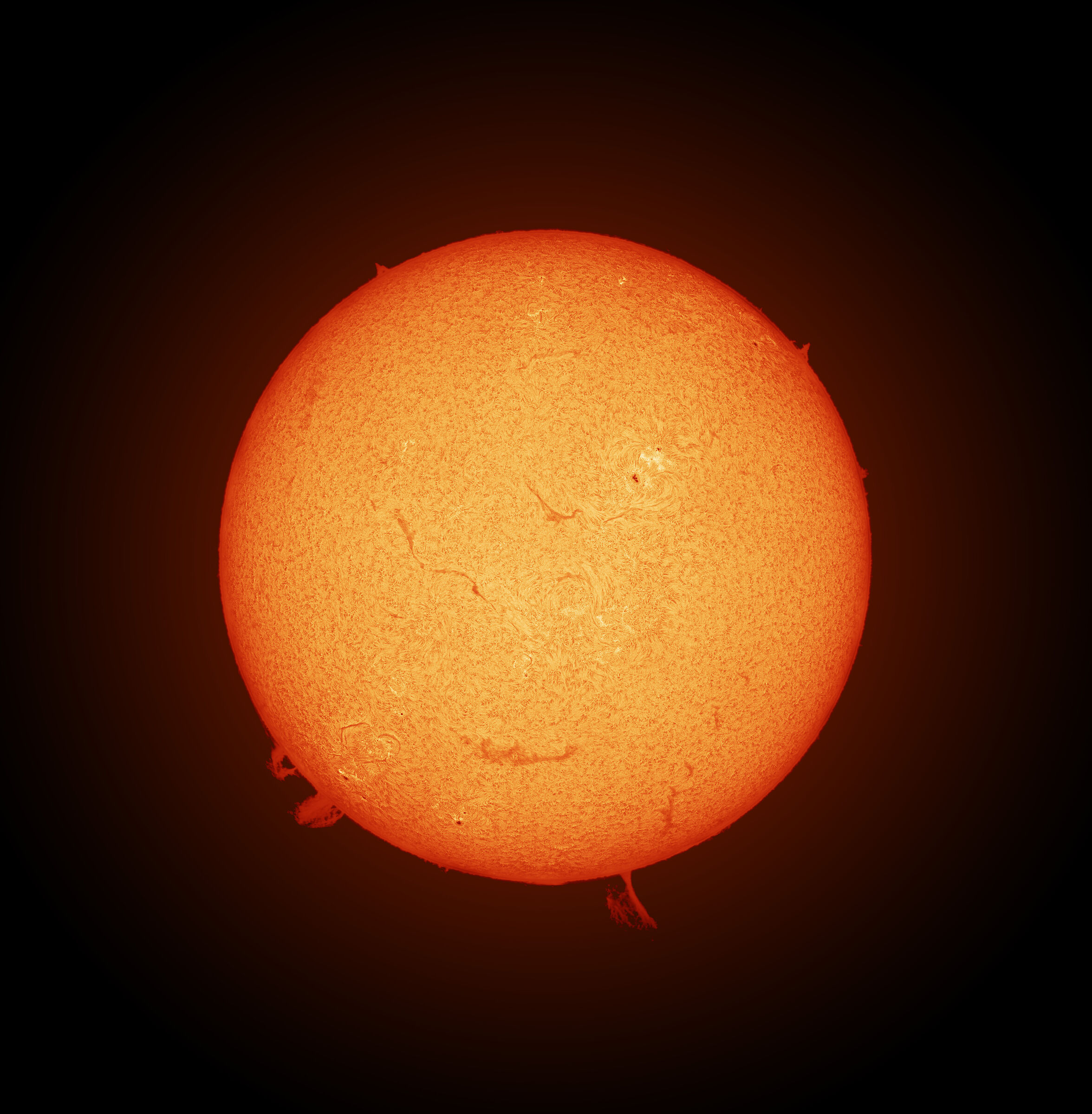 Sun in H-Alpha