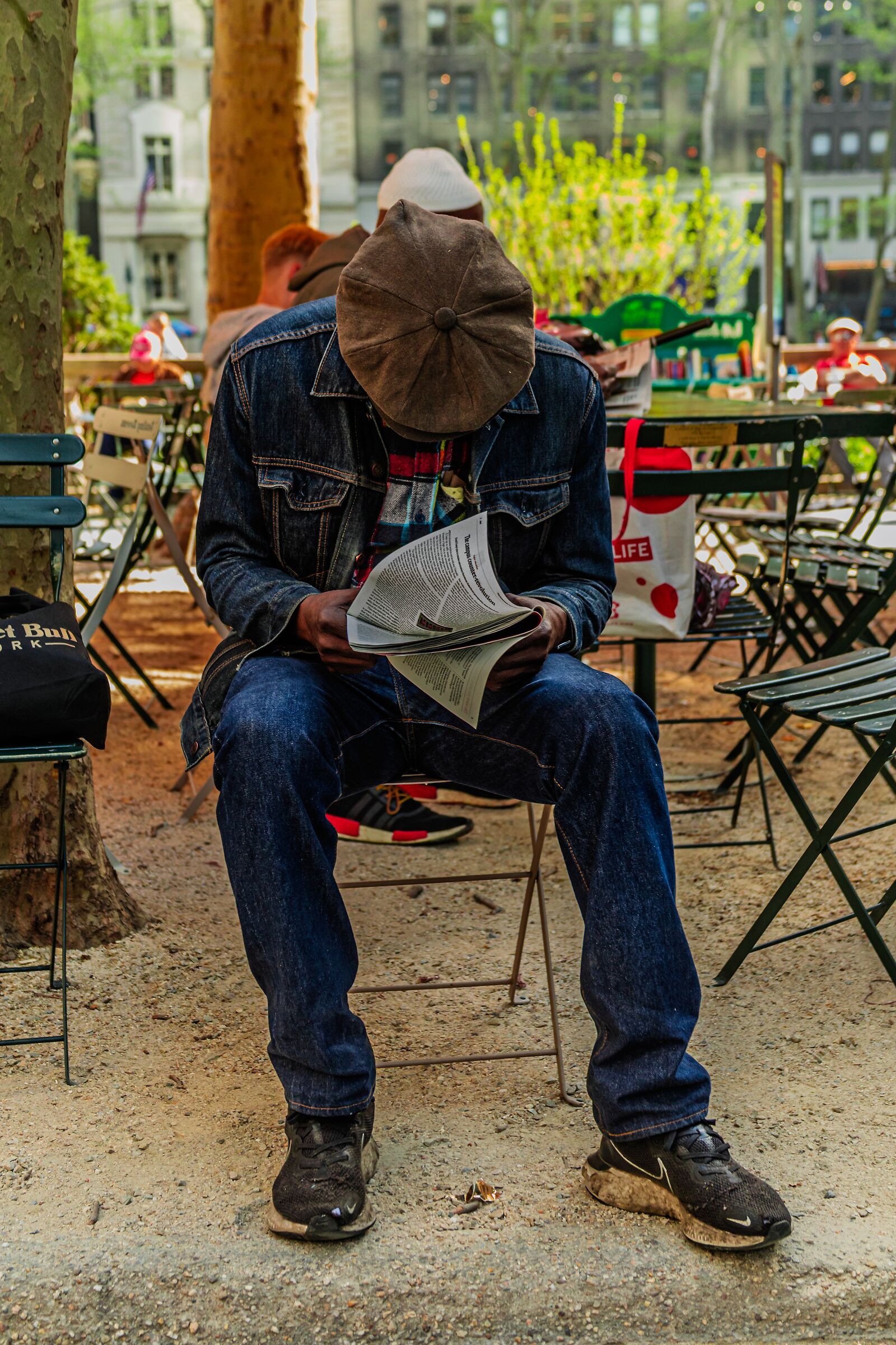 Reader's room- Bryant Park