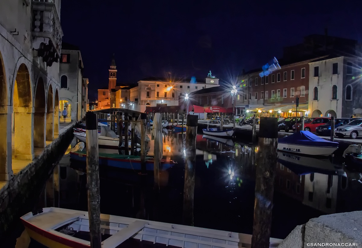 chioggia at night