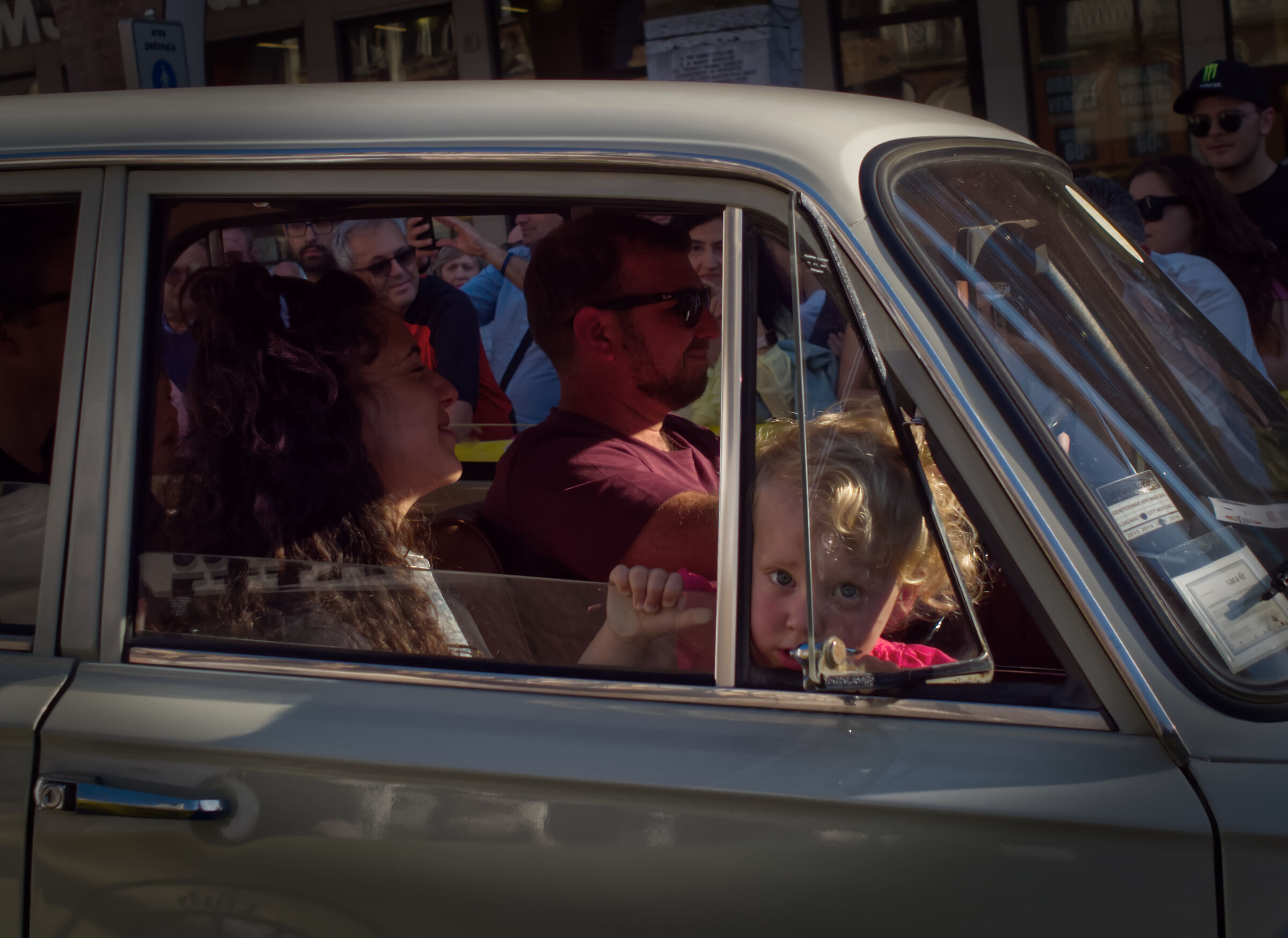 Vintage cars in Ferrara