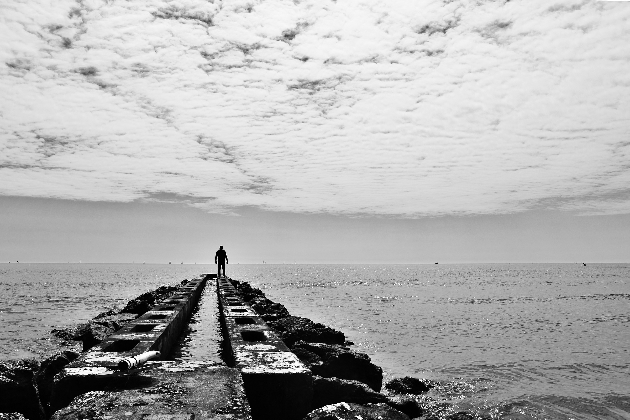 on the edge of infinity