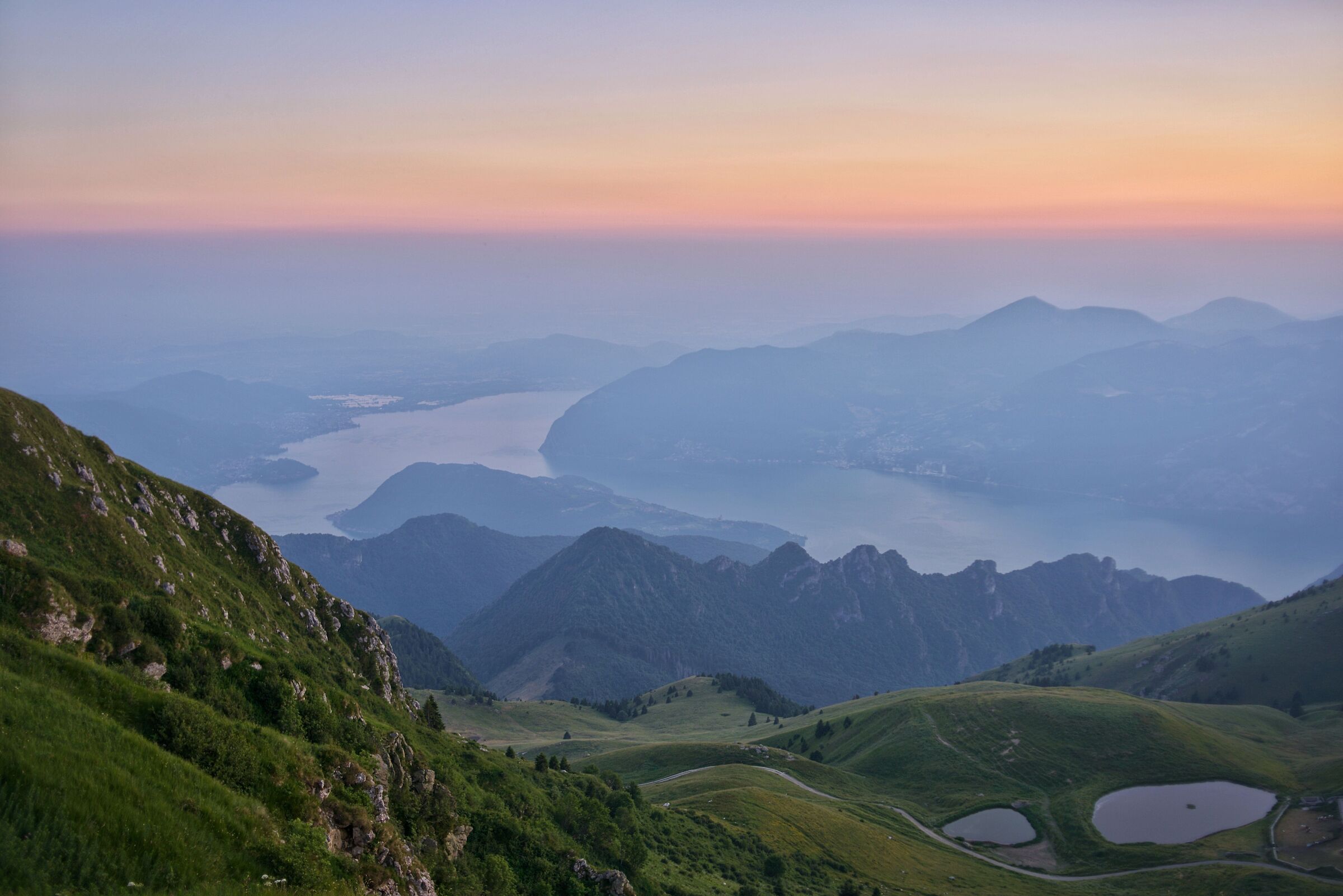Sunset at Monte Guglielmo