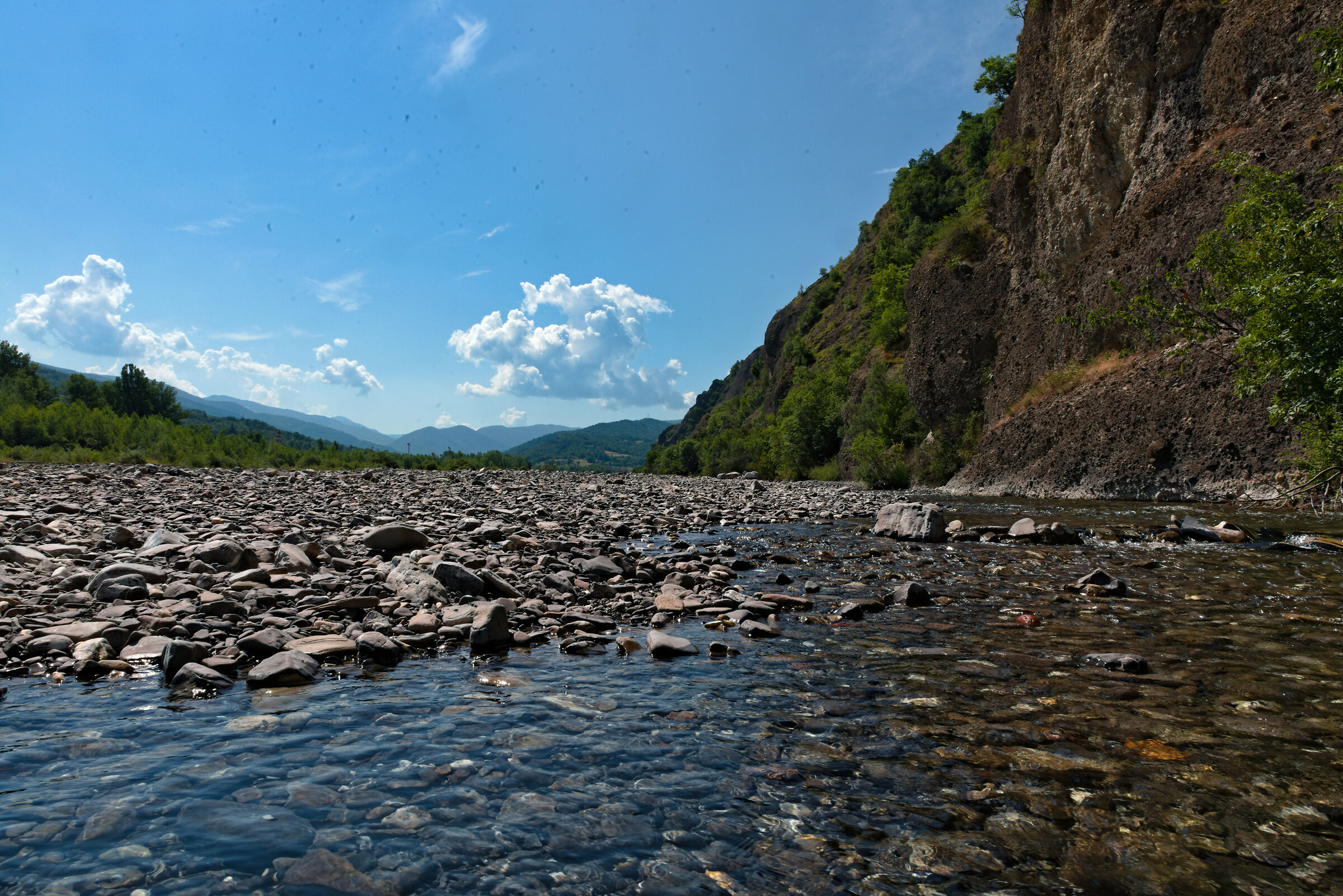 Il torrente Borbera a Pertuso
