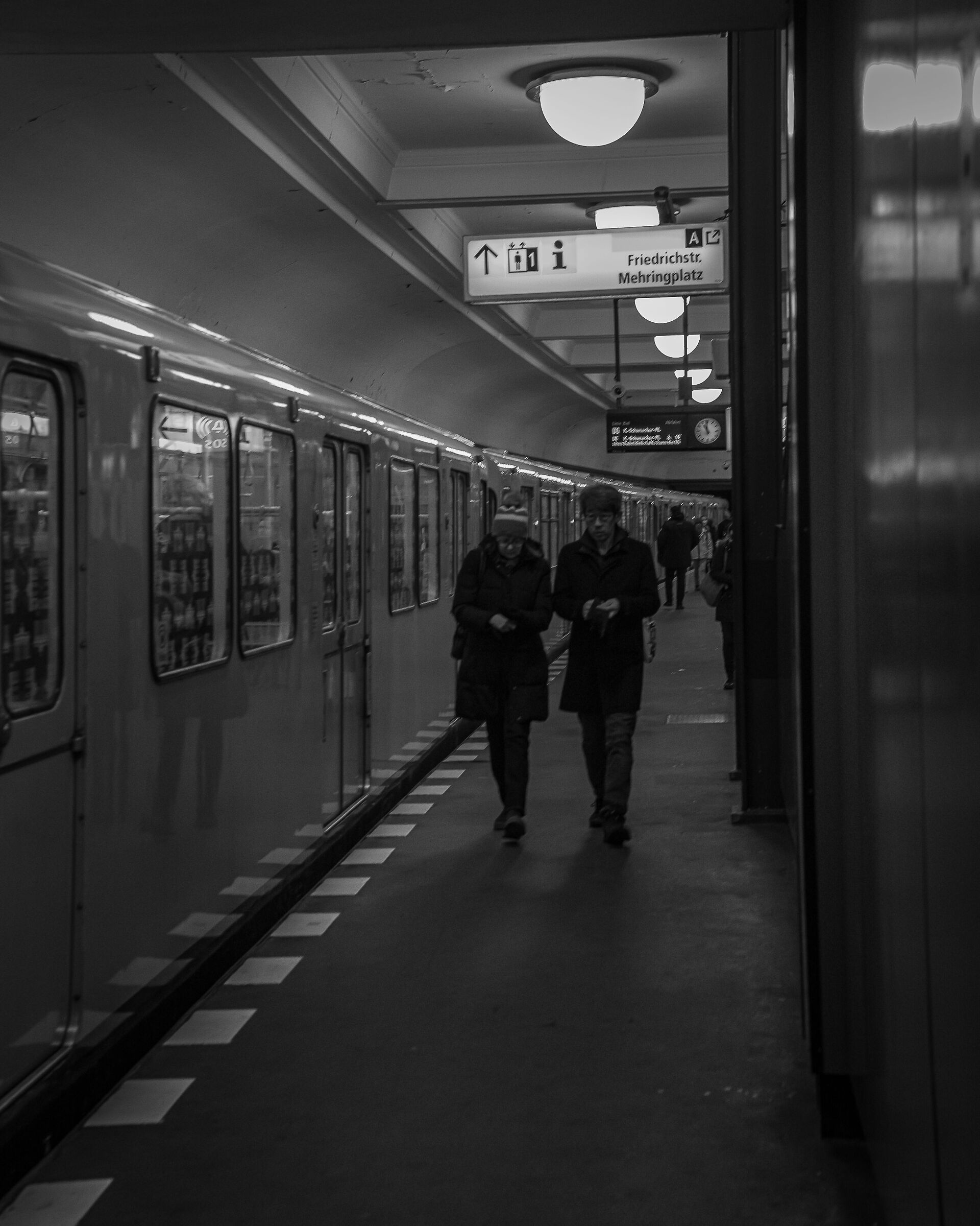 Two voices in the Berlin underground