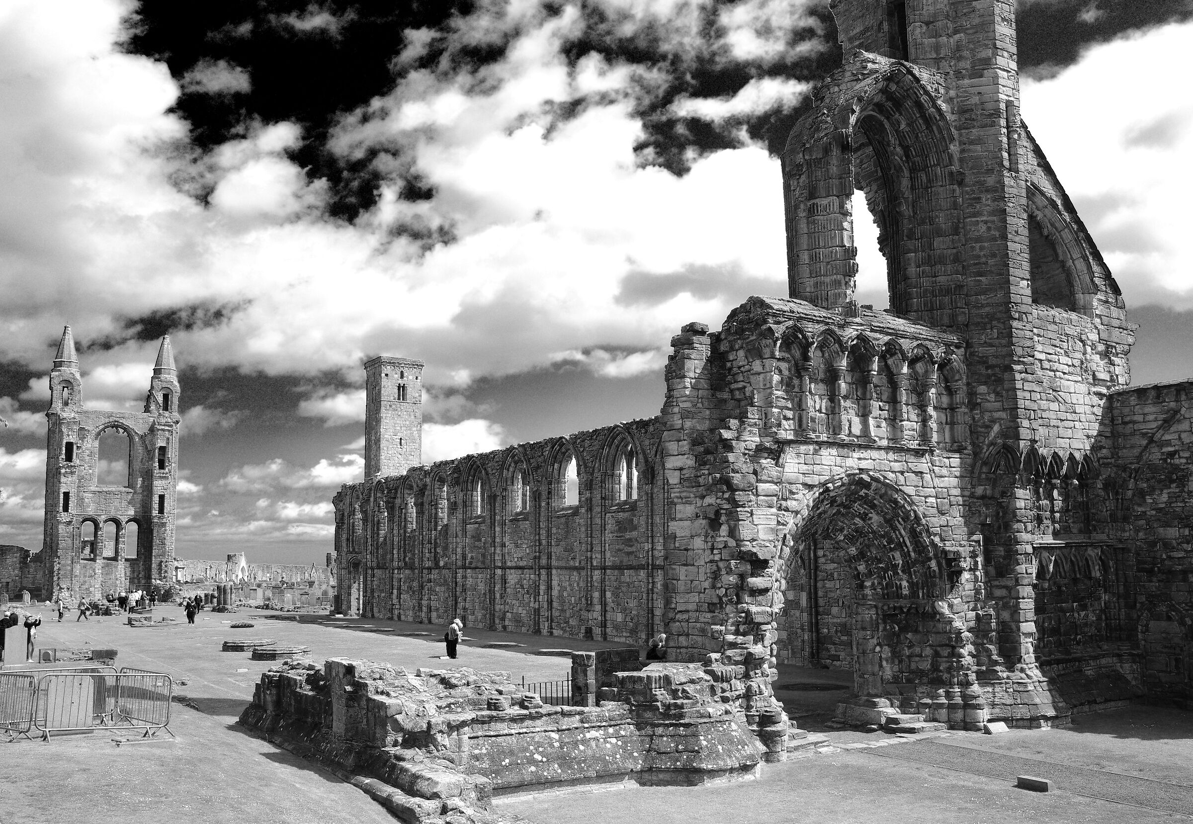 cattedrale di St Andrews  Scozia Giugno 2025
