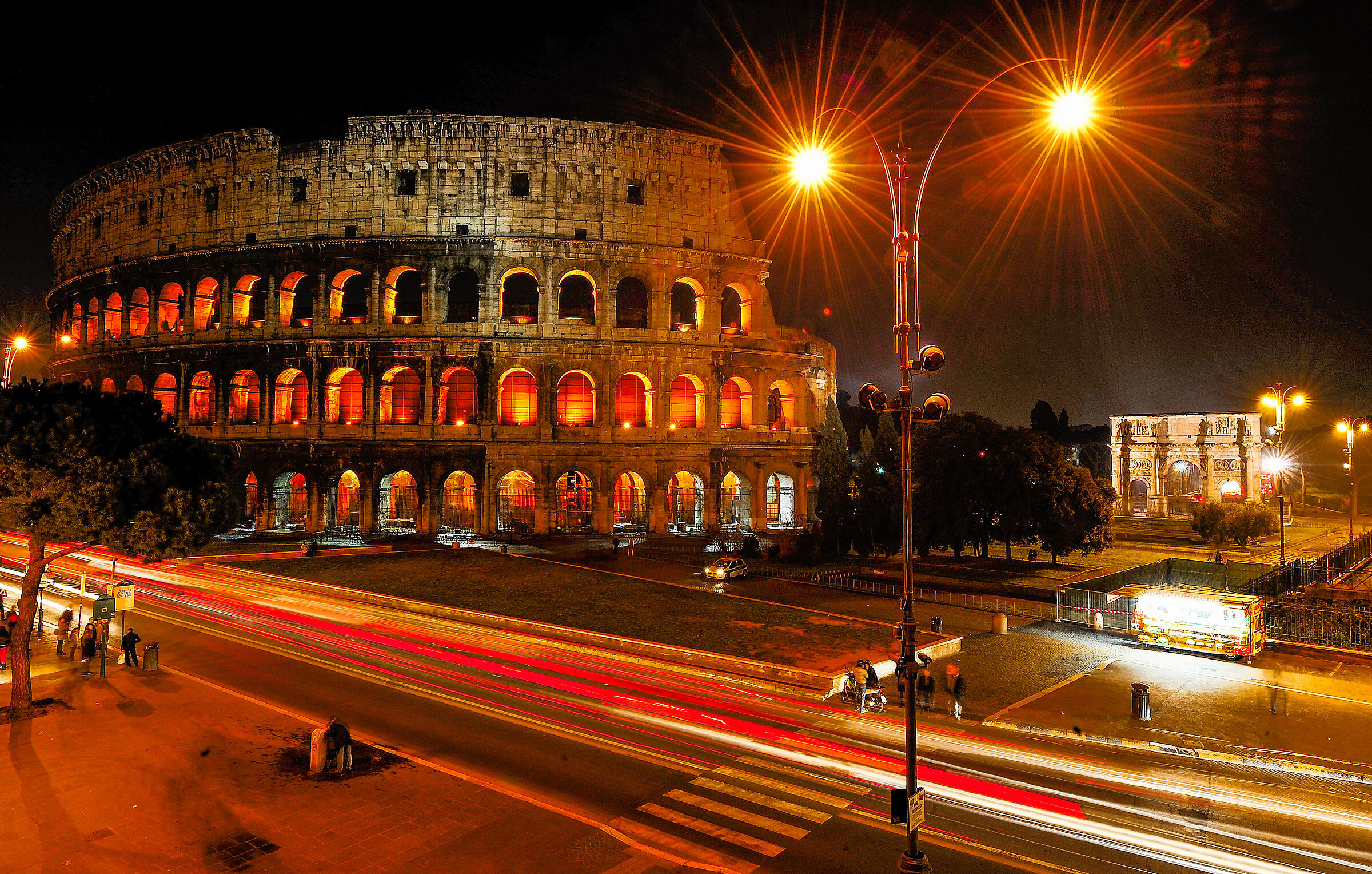 Colosseum before today's metro works