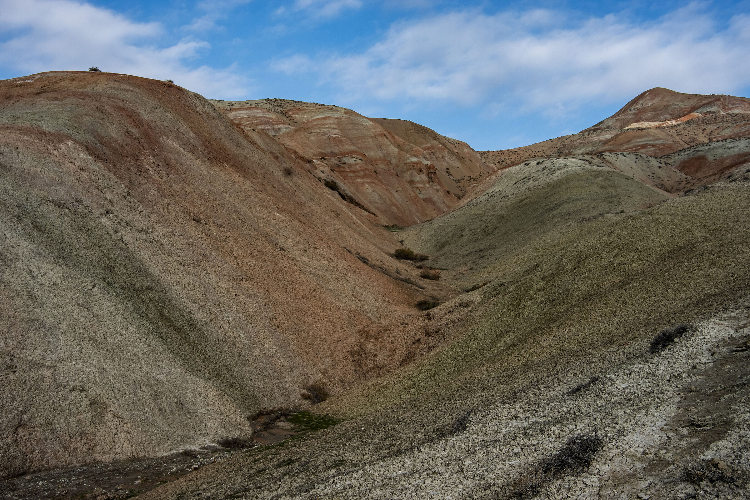 Montagne striate Azerbaigian