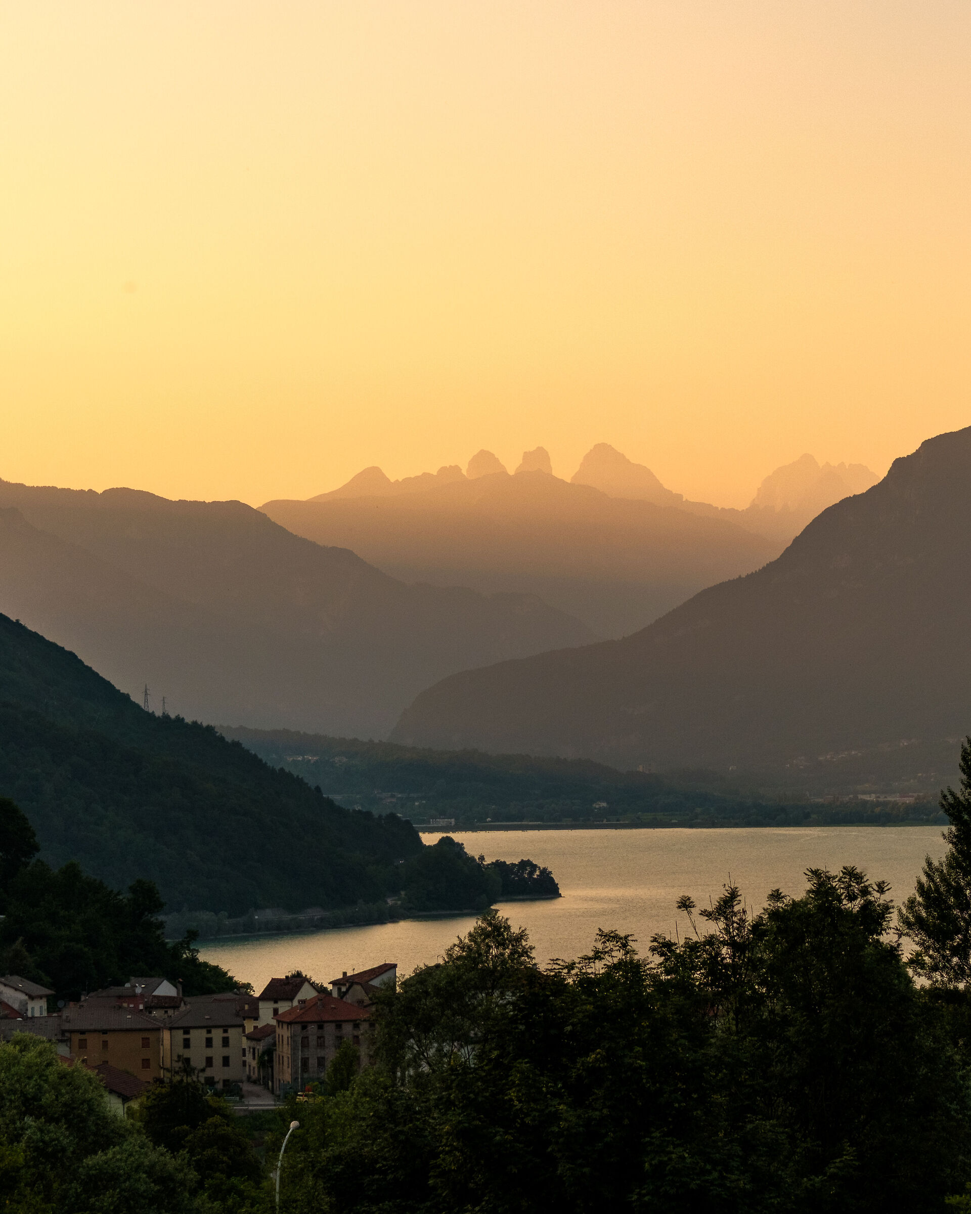 Goldie al lago di Santa Croce