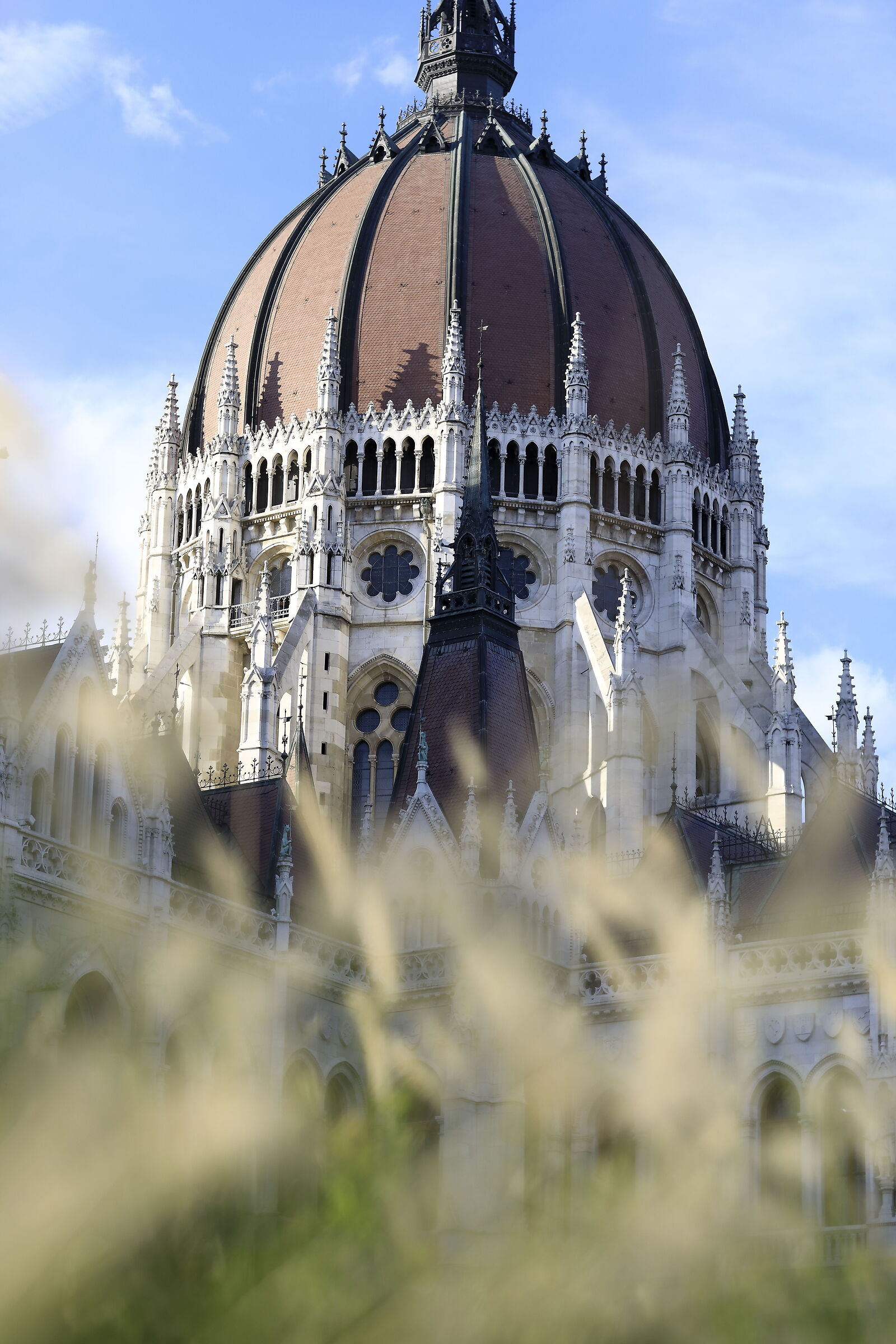 The dome of the Parliament - Budapest HUN