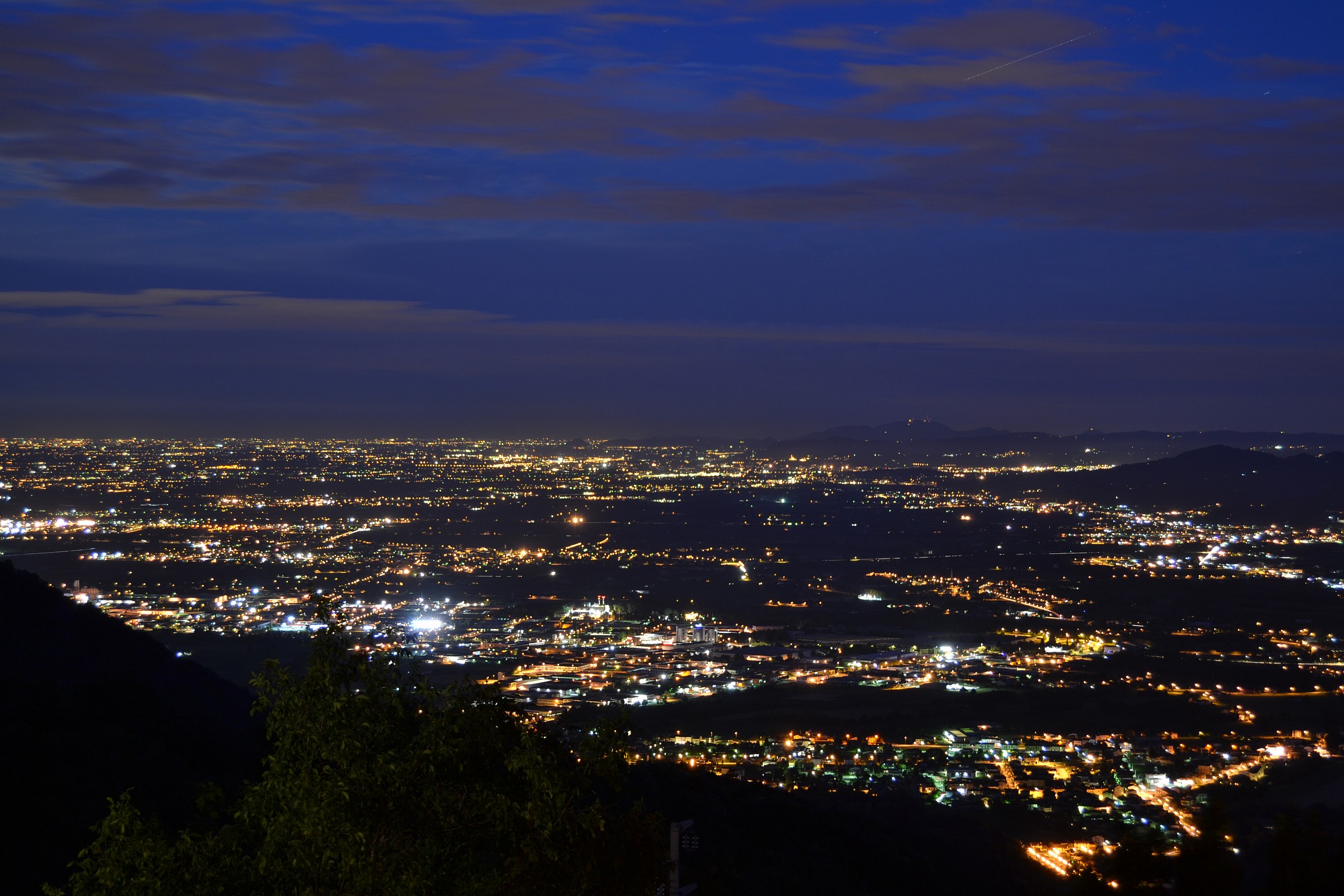 First Test Night Landscape