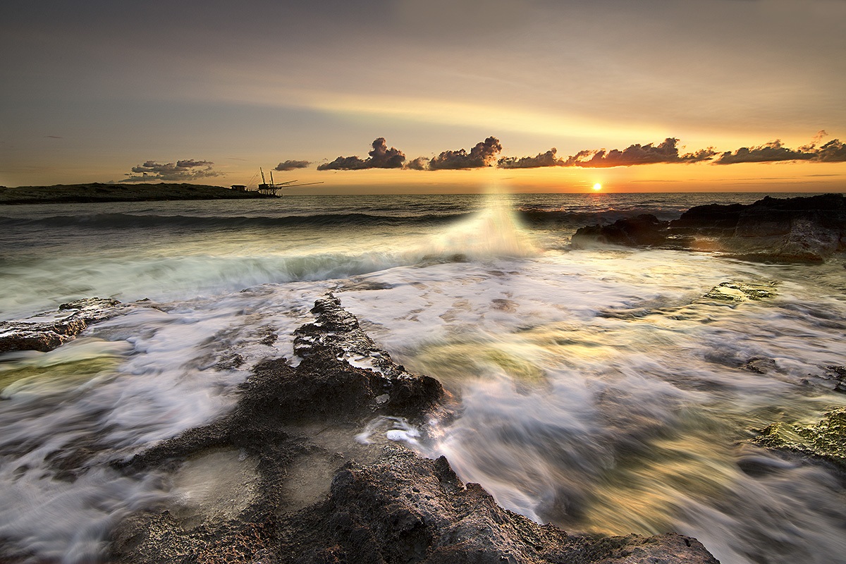 Sunrise from near Vieste