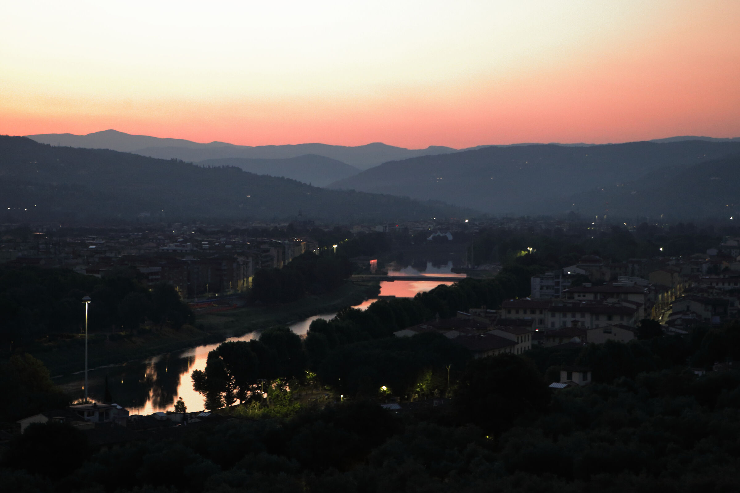 Ponte G. da Verrazzano all'alba