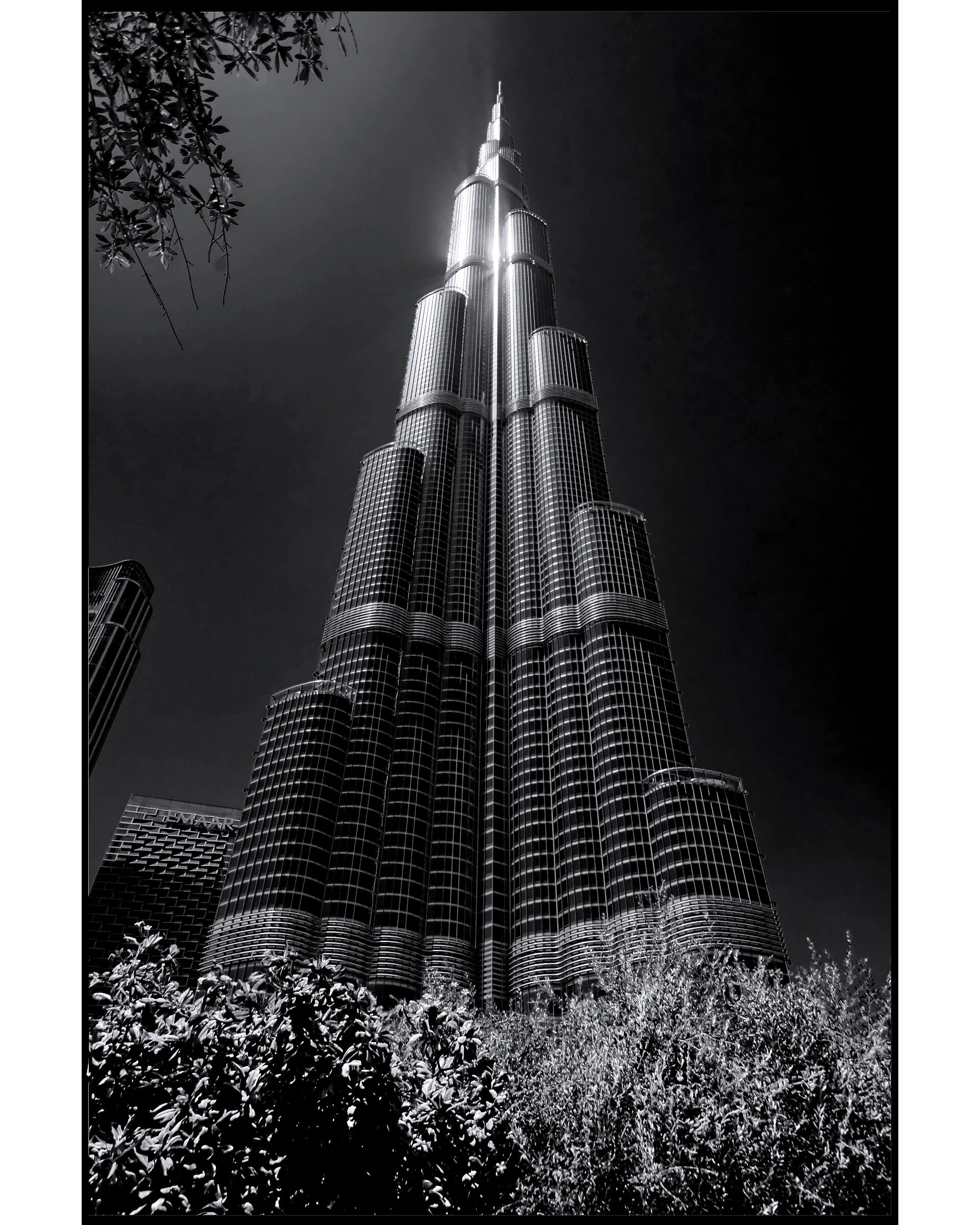 Burj Khalifa. Con i suoi 828 metri di altezza