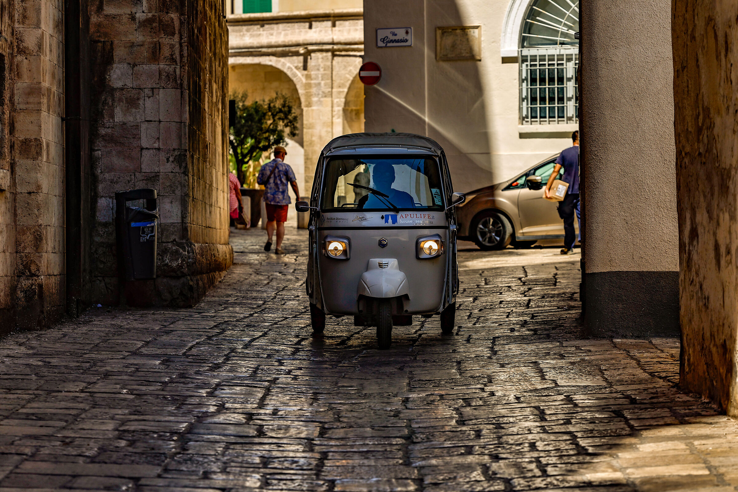 On the streets of Monopoli
