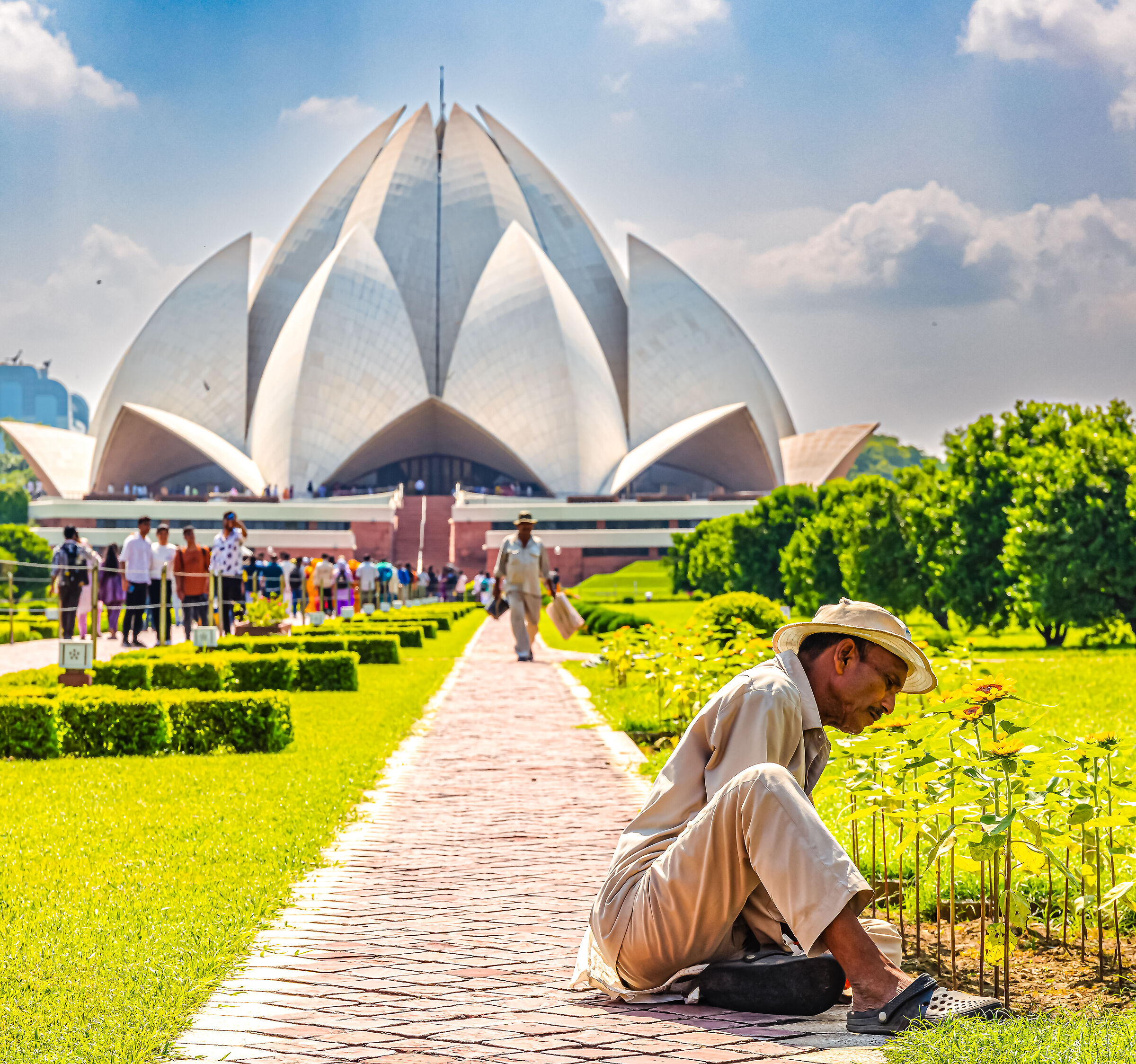 Tempio del loto- Delhi