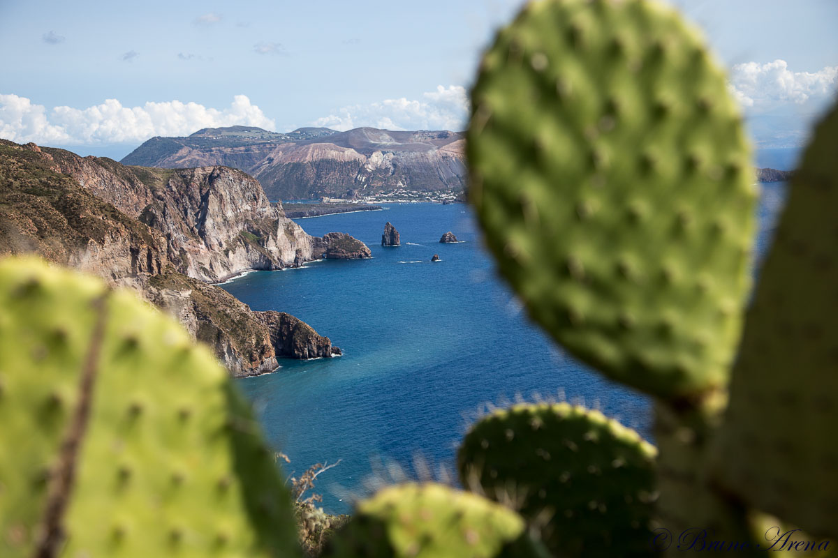 The cliffs of Lipari