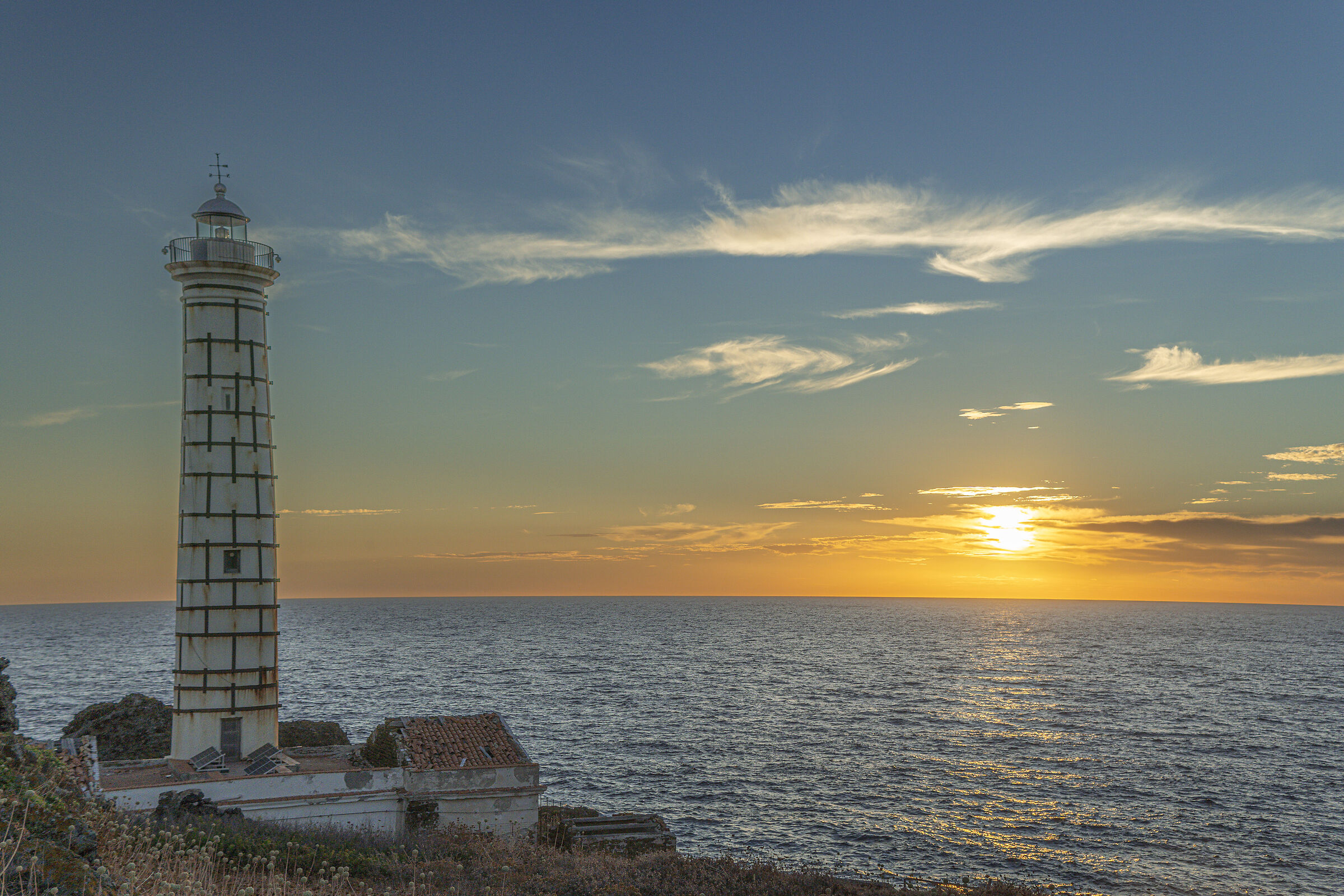 Ustica, the lighthouse