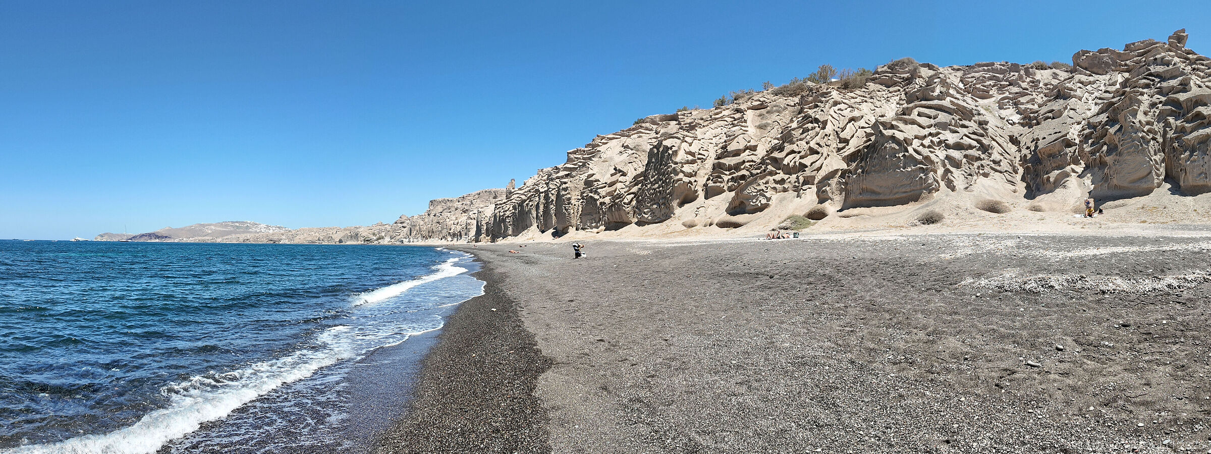 2025 Greece Santorini: the cliff of Vlichada