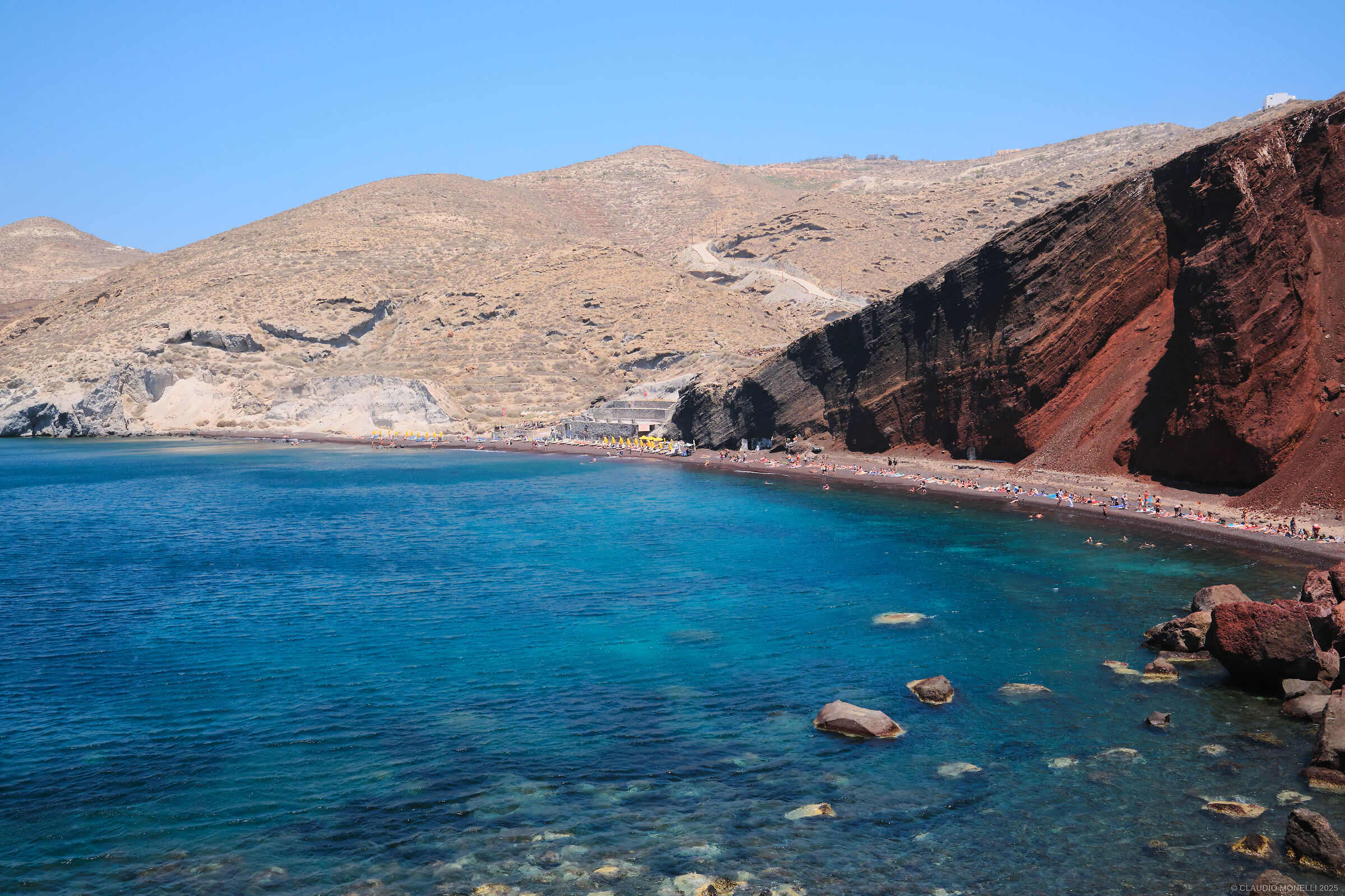 2025 Greece Santorini: the red beach