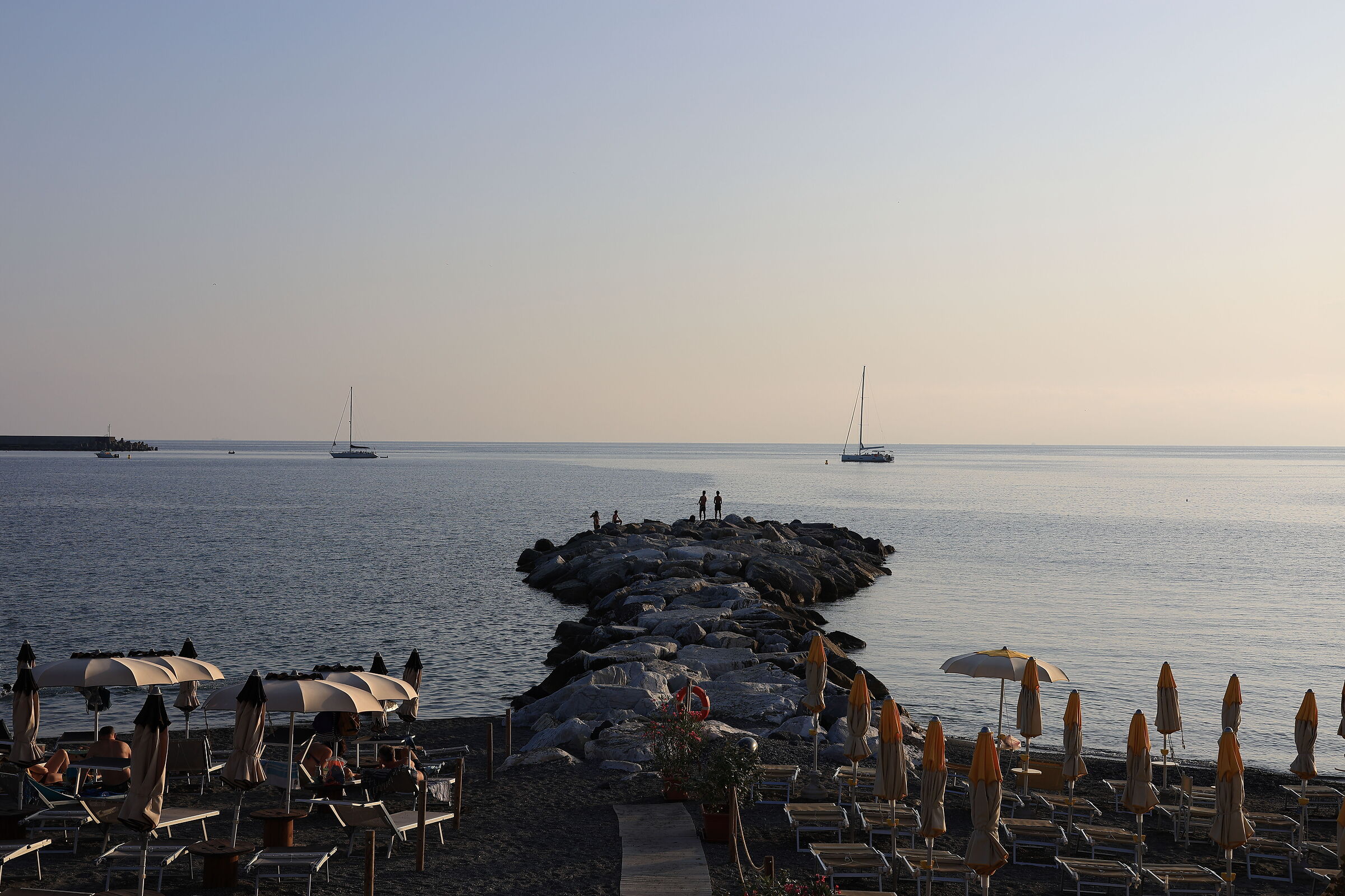 Rocks in Sestri Levante