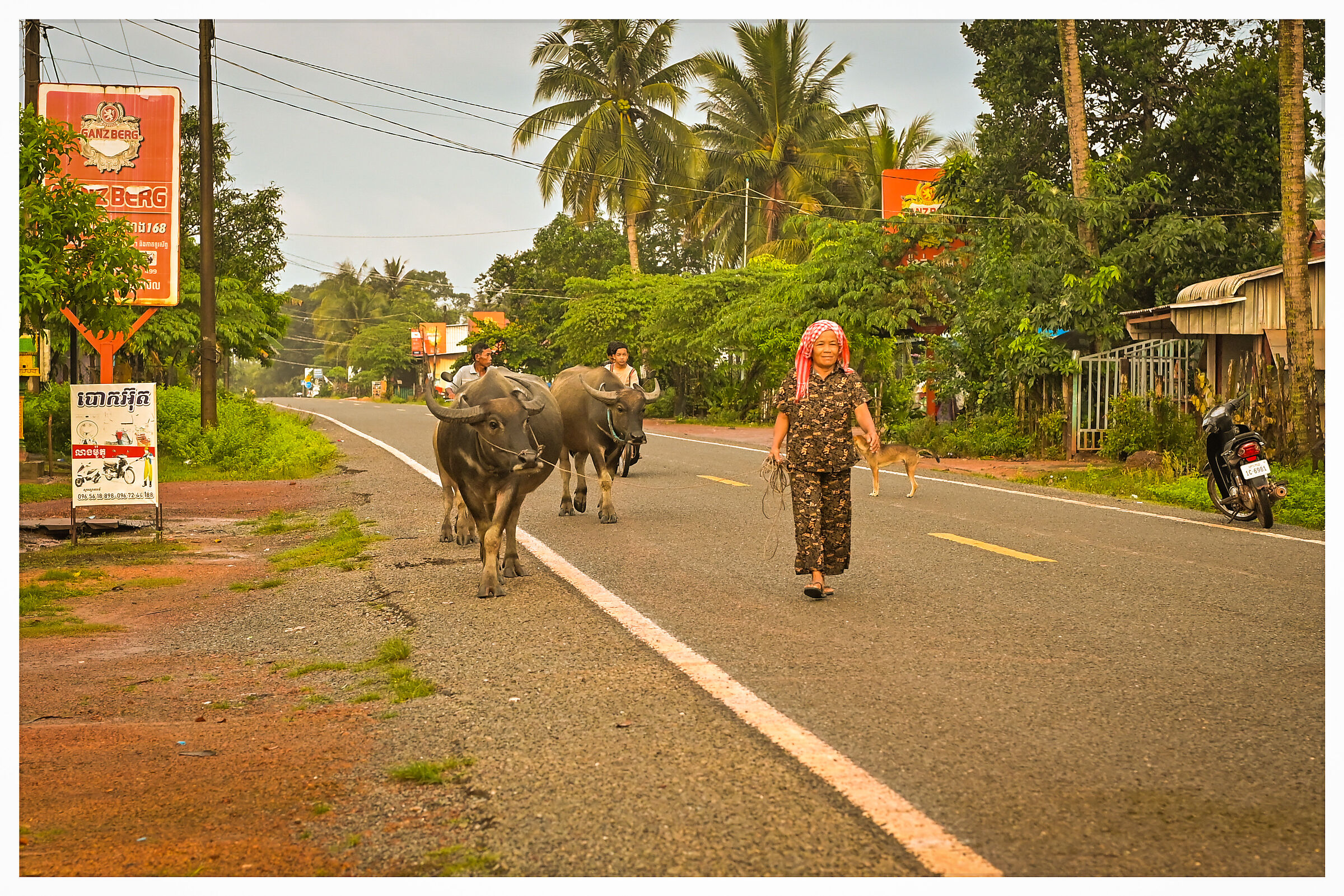 per le strade del mio villaggio