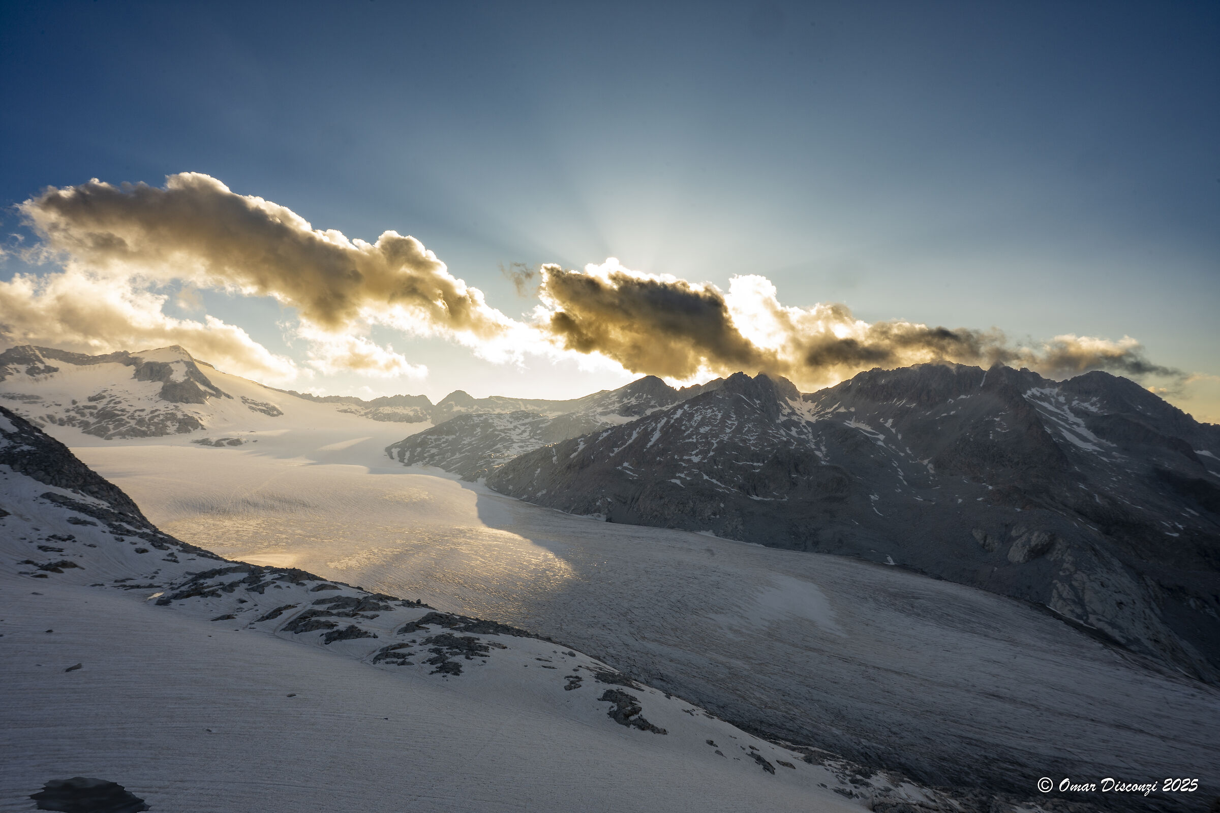 Adamello al tramonto