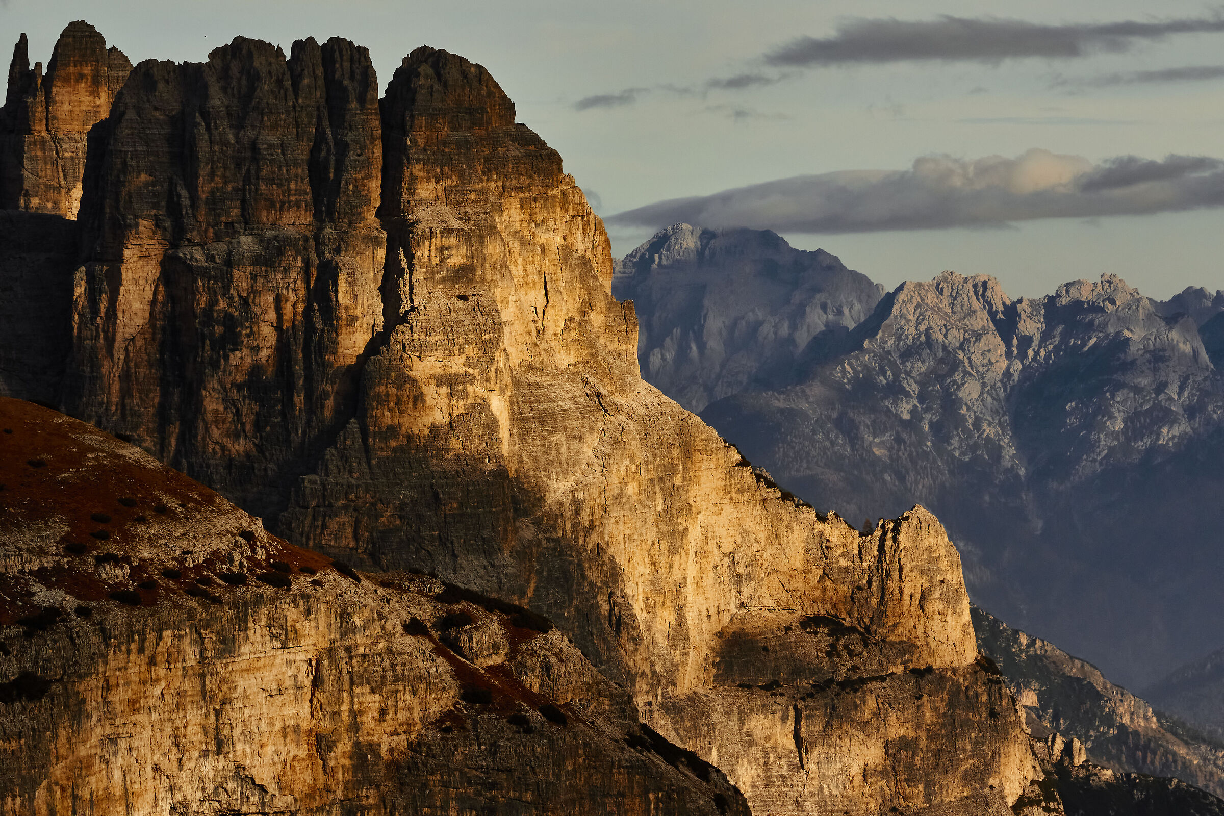 The lights that go out in the Dolomites*